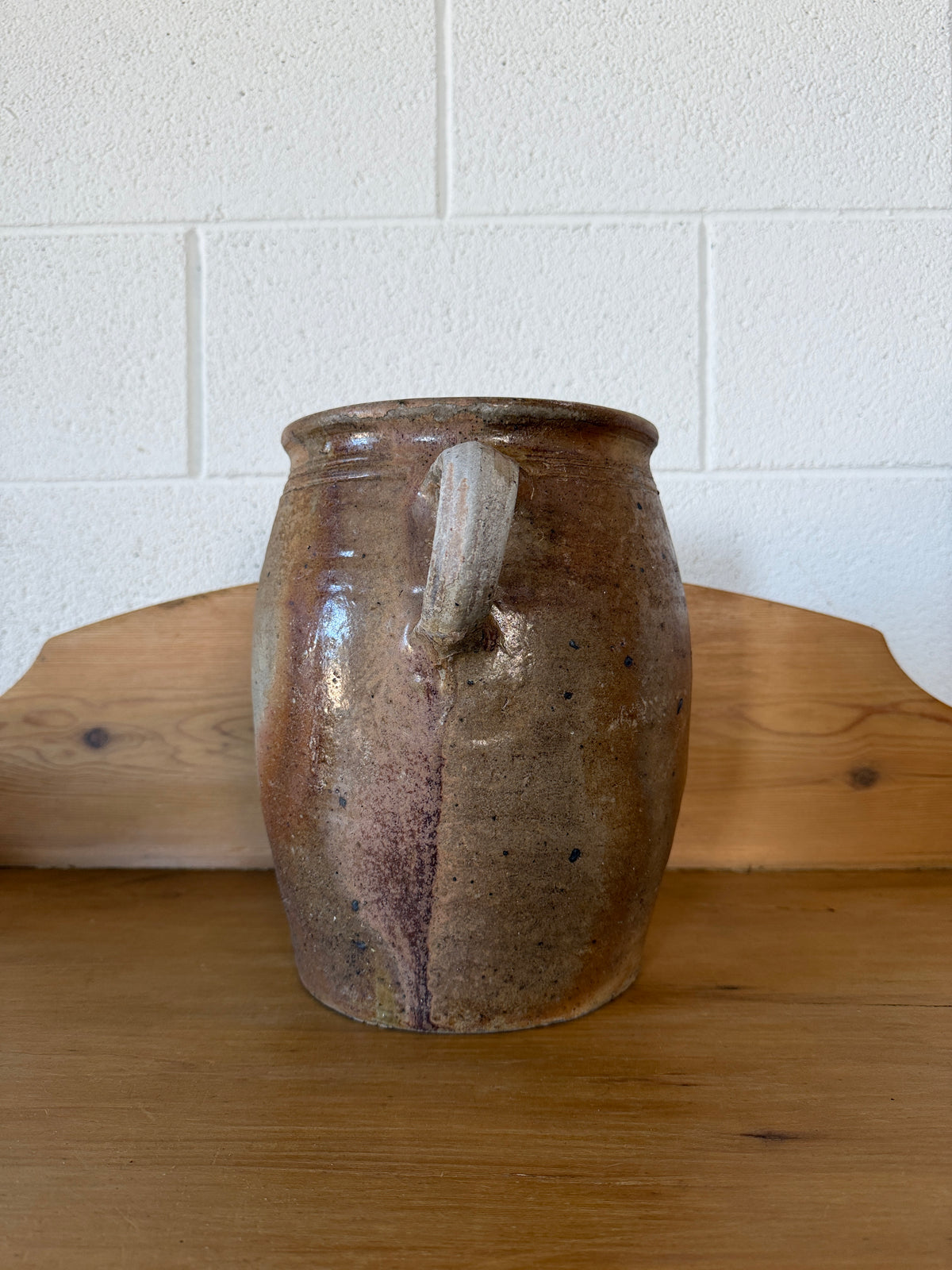 French stoneware pot