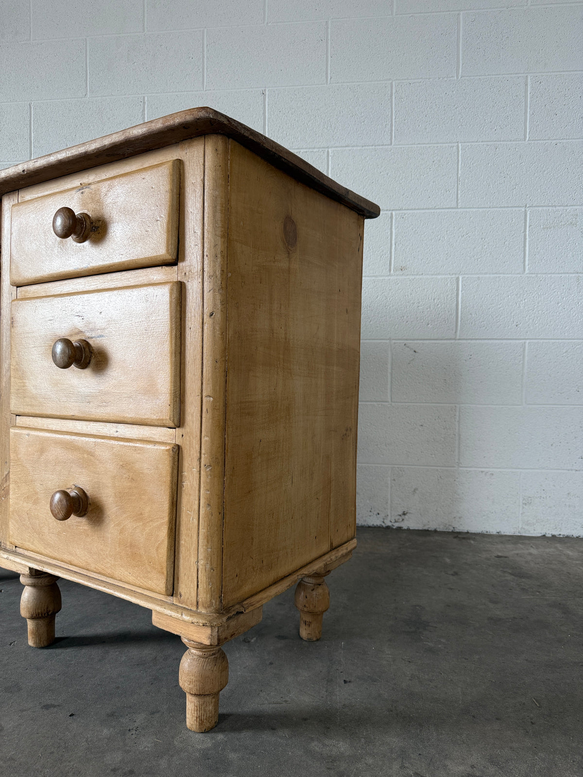 Mellow antique pine sideboard