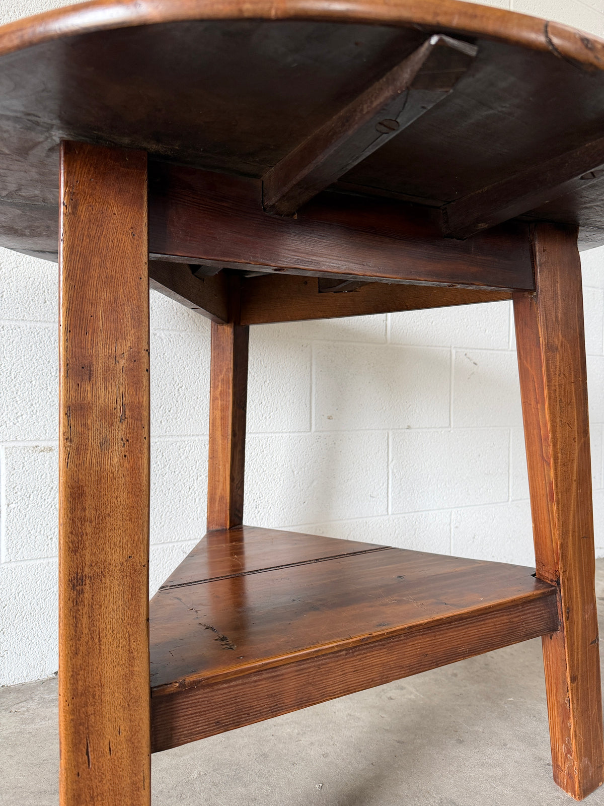 Antique English cricket table