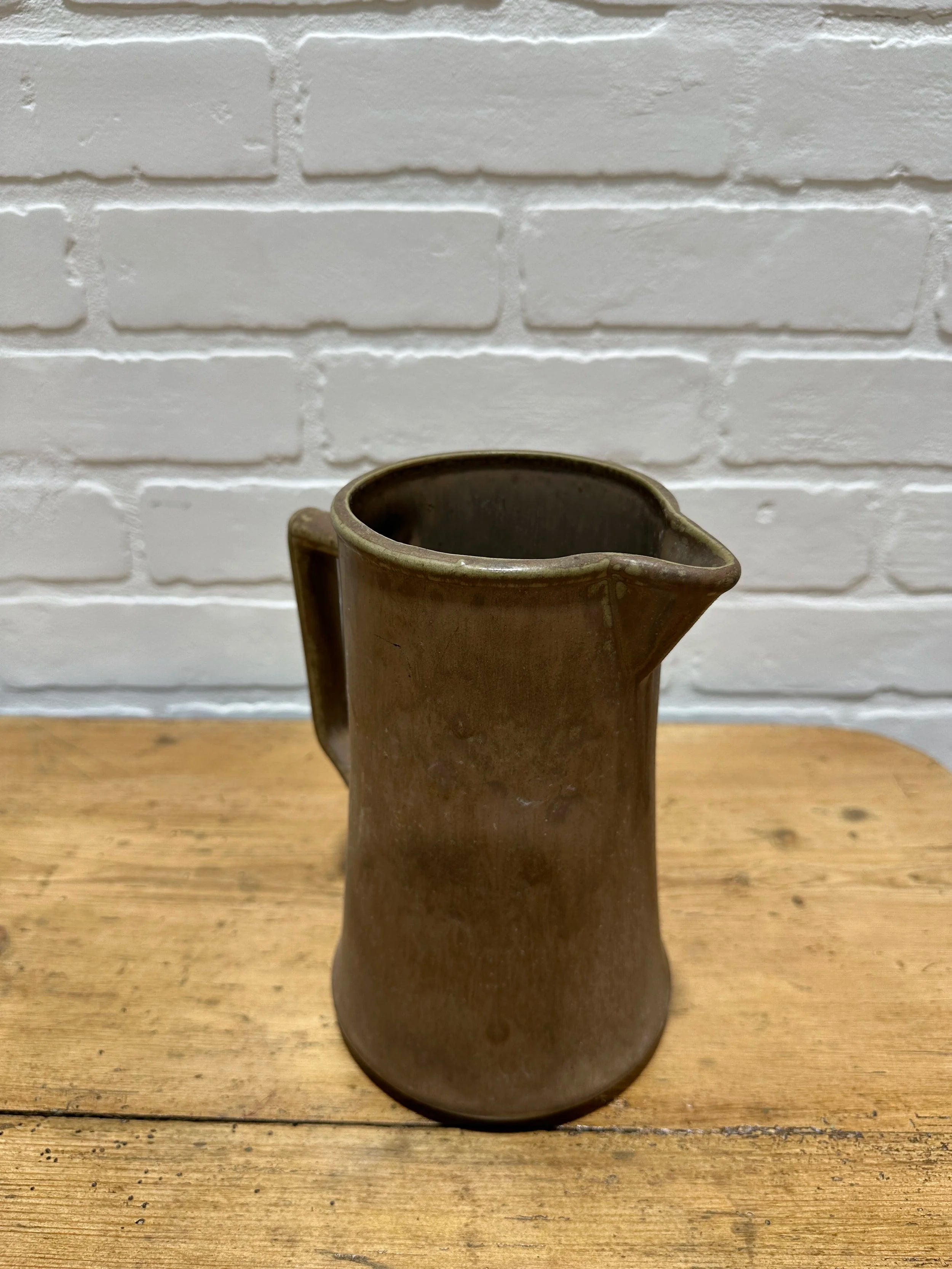 Stoneware pitcher