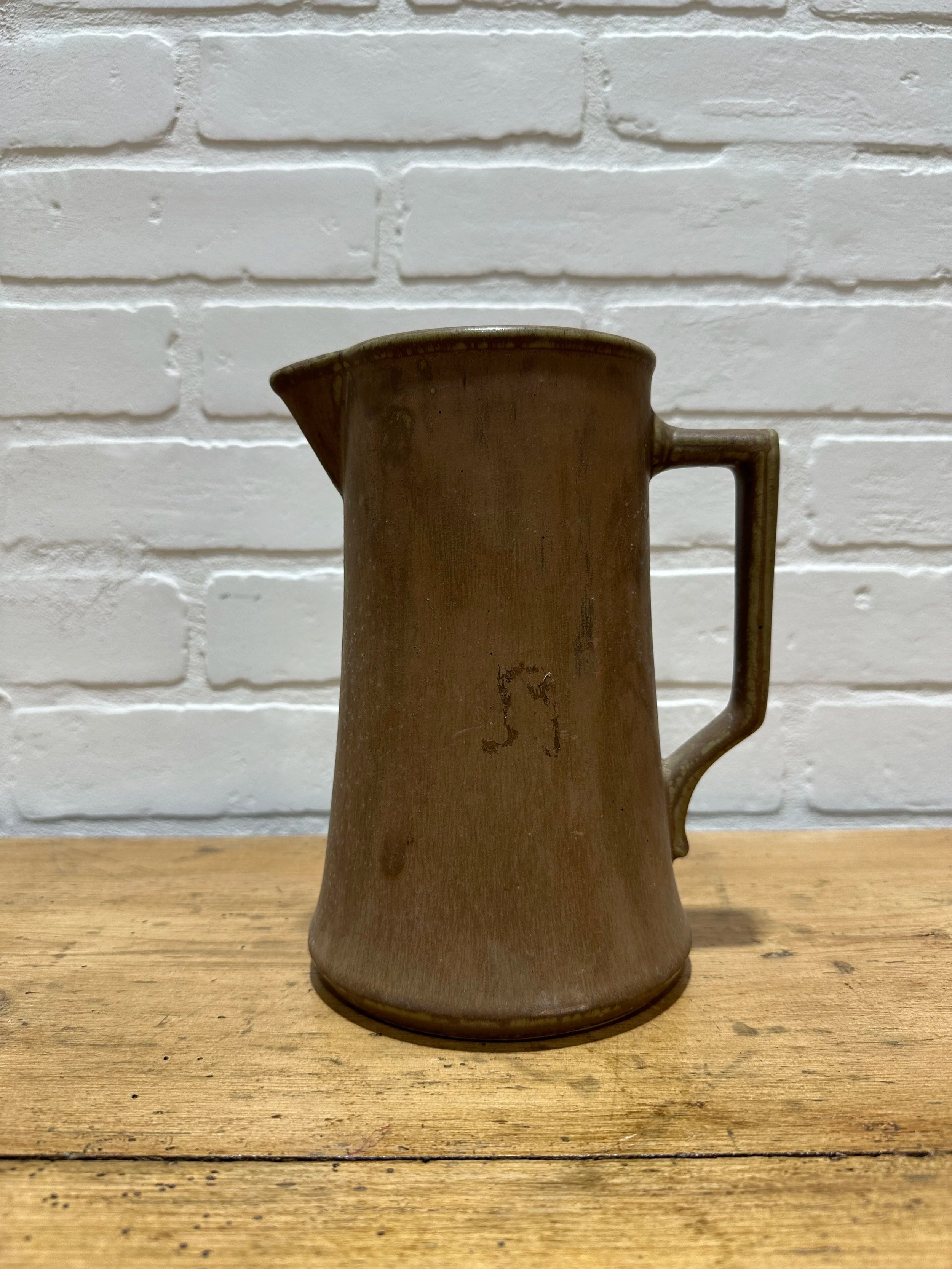Stoneware pitcher