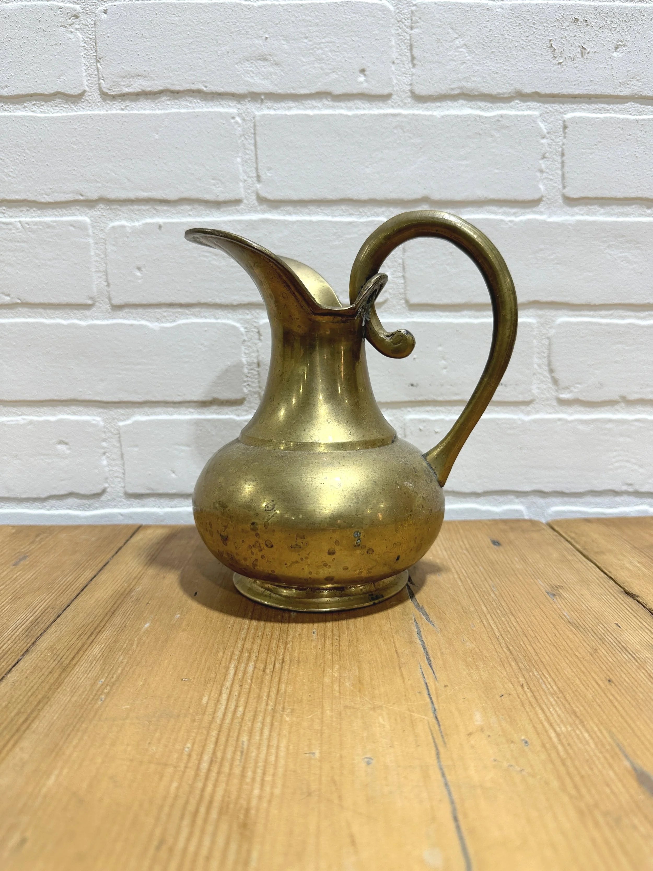 Brass pitcher
