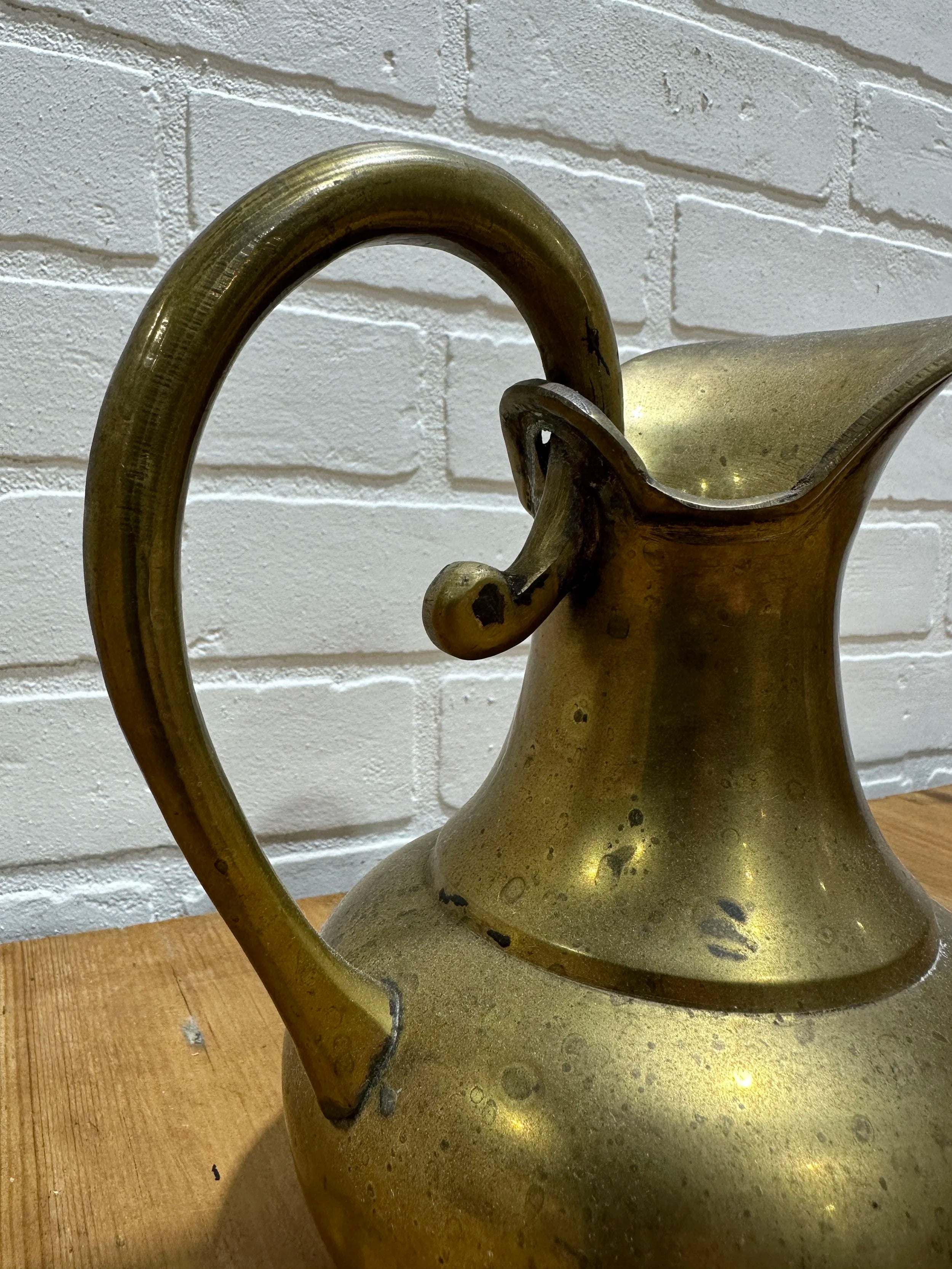 Brass pitcher