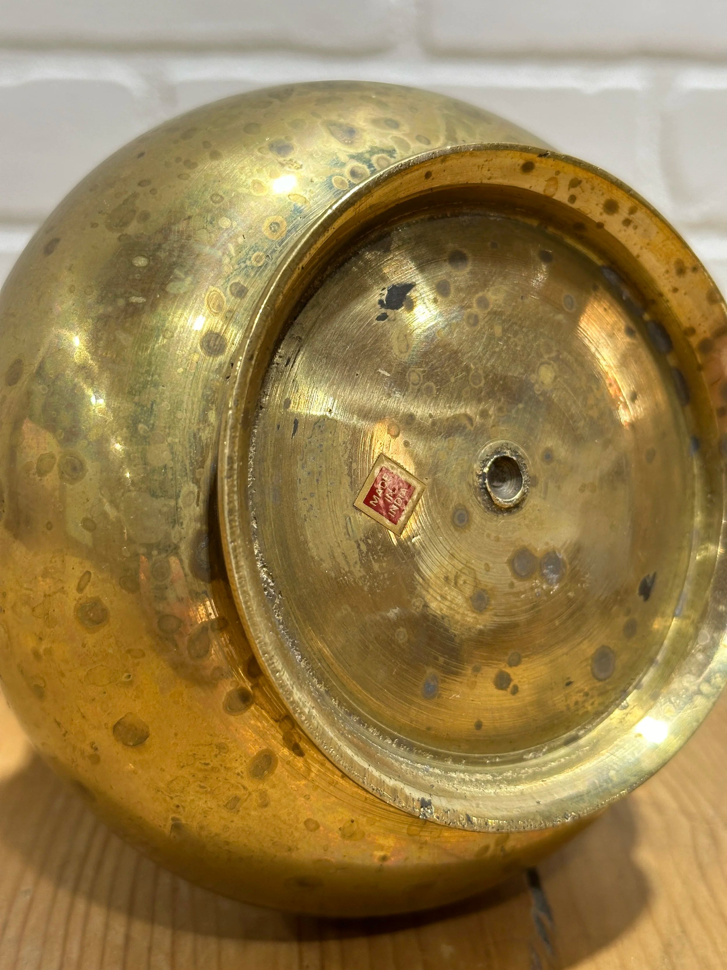 Brass pitcher
