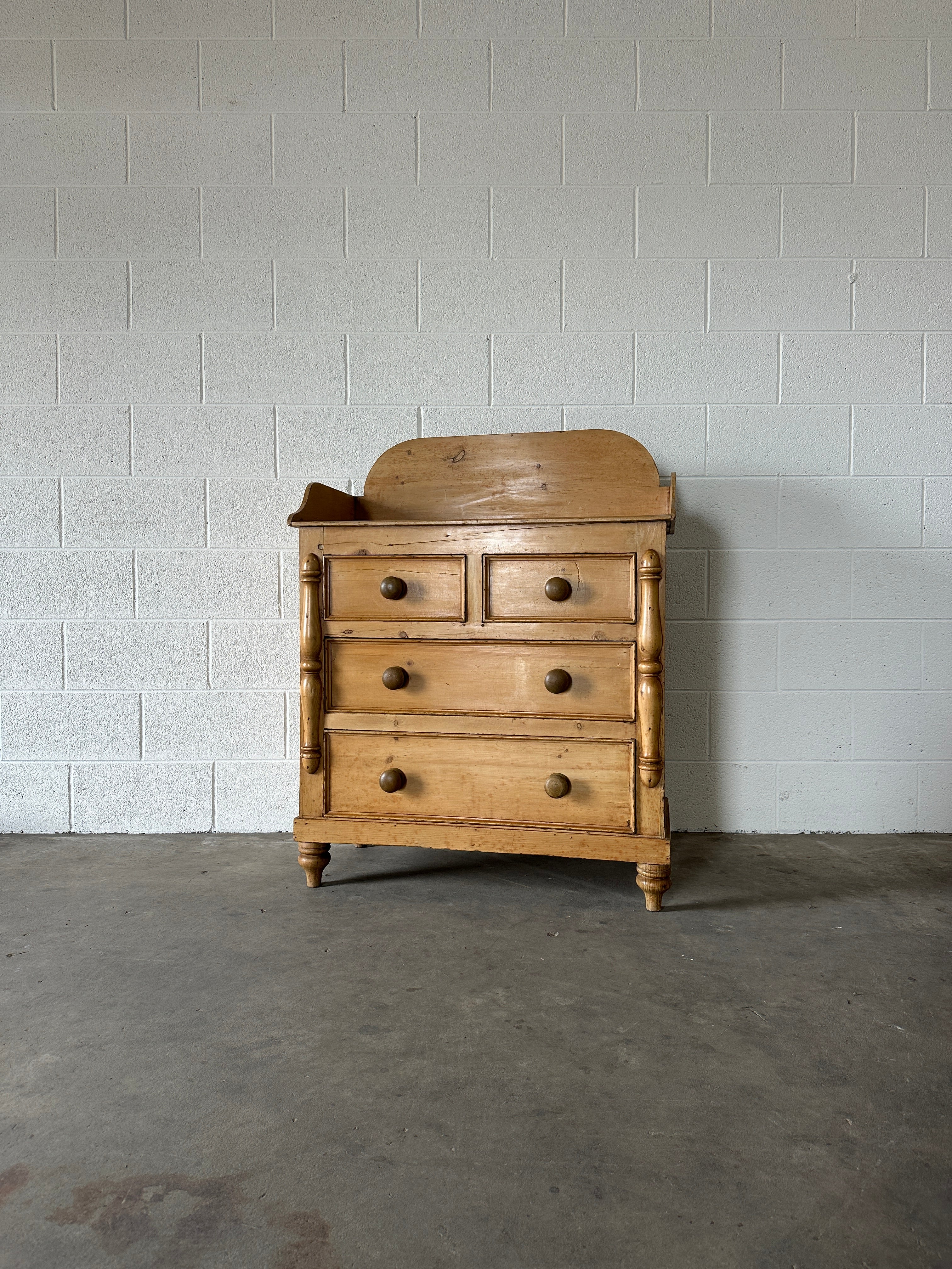 Small Cornish Dresser with Gallery Back