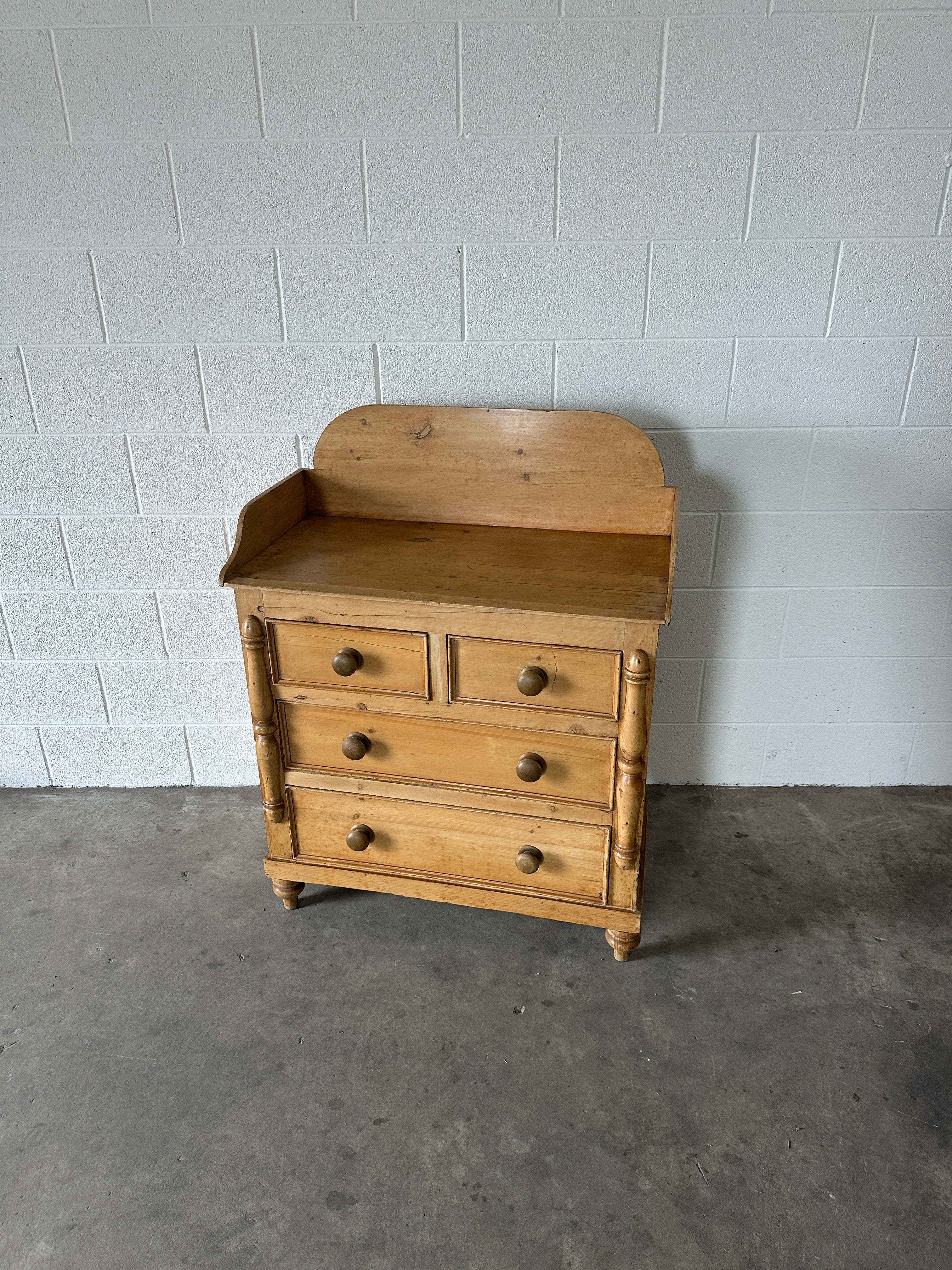 Small Cornish Dresser with Gallery Back