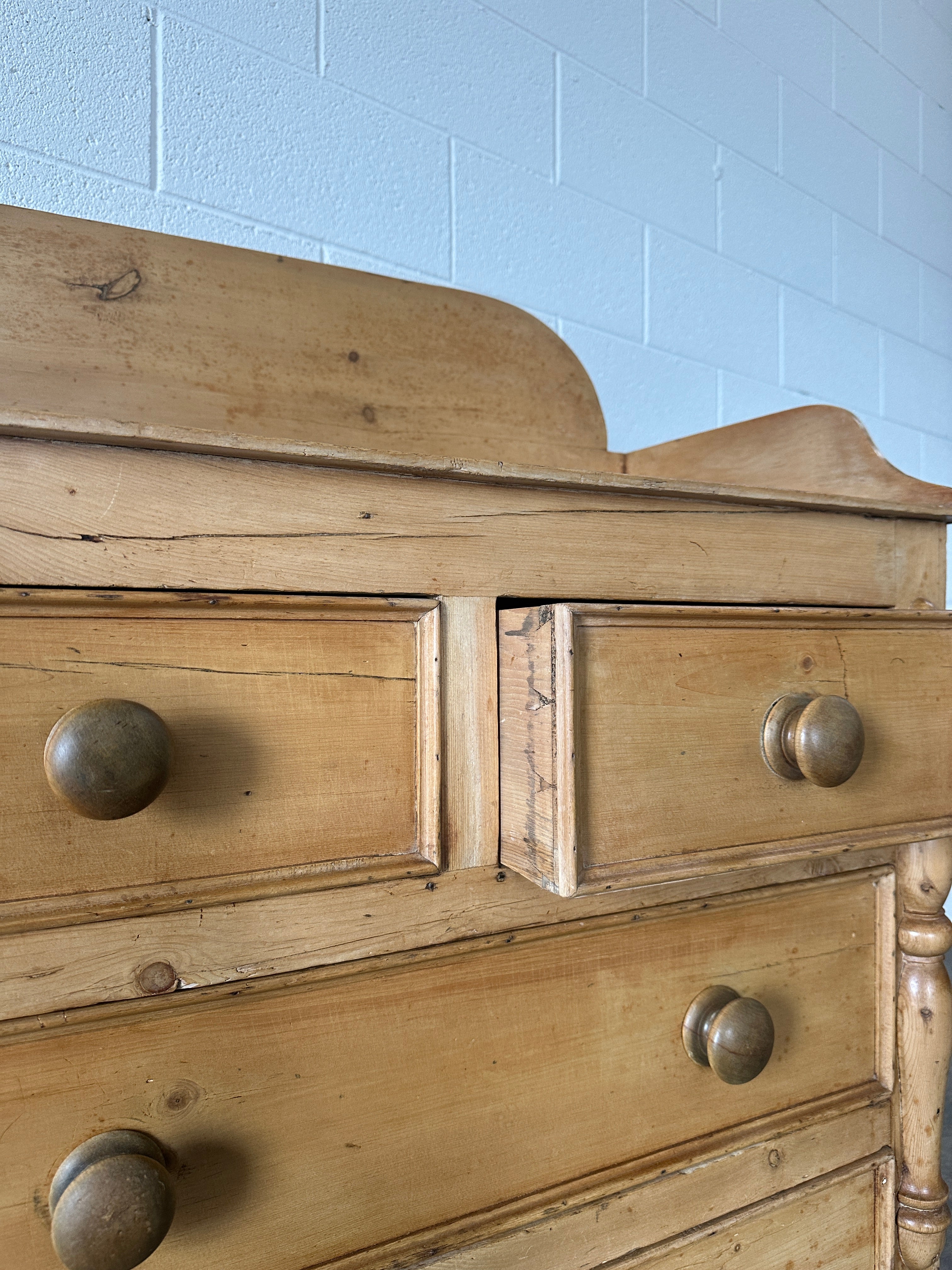 Small Cornish Dresser with Gallery Back