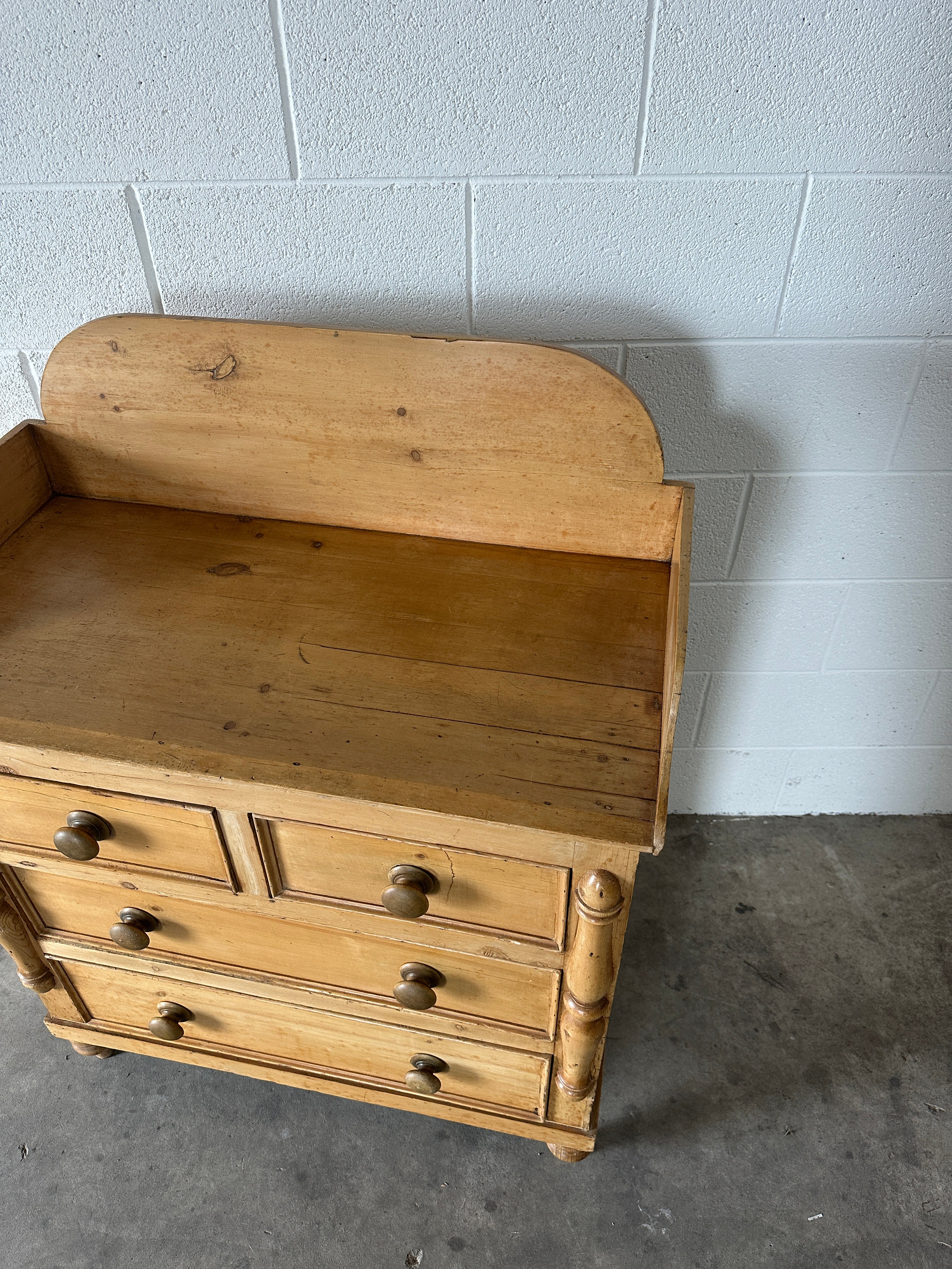 Small Cornish Dresser with Gallery Back