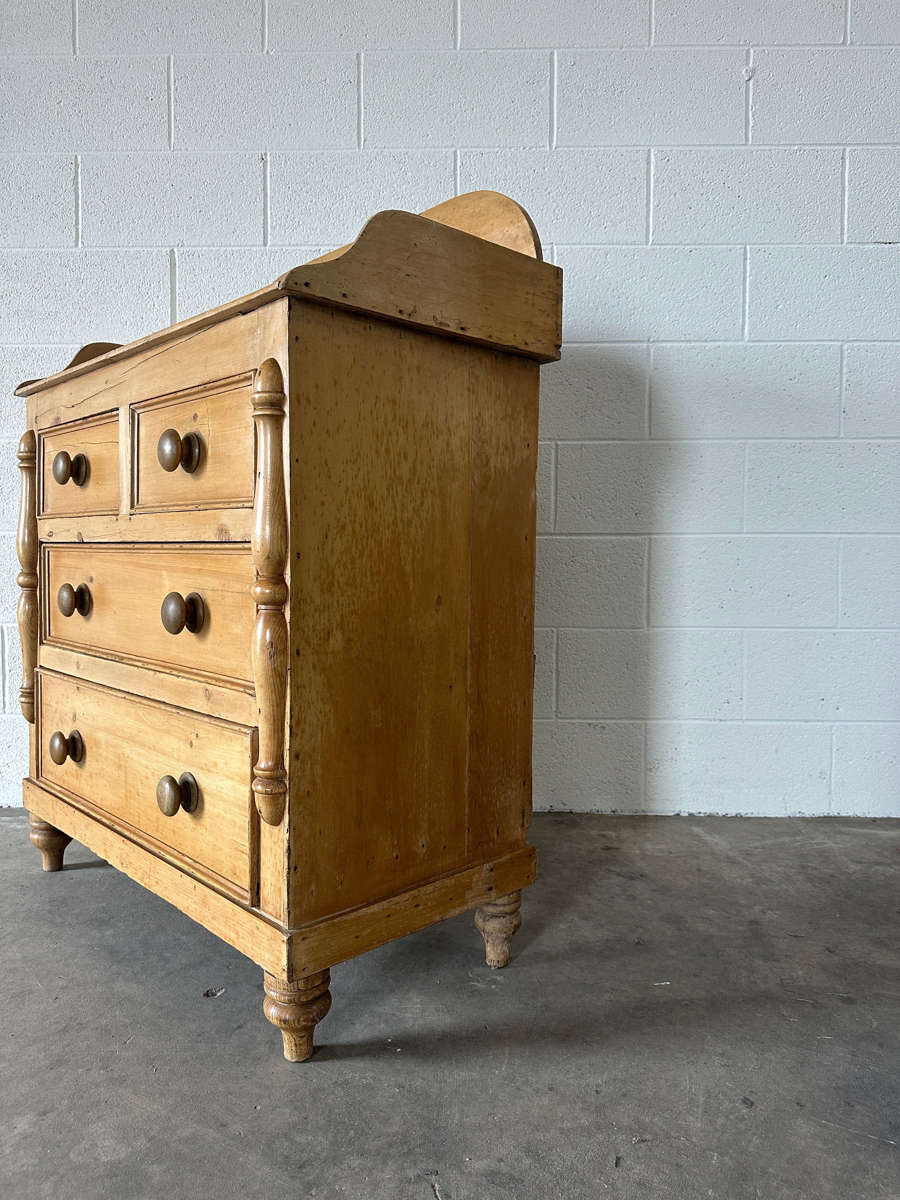 Small Cornish Dresser with Gallery Back
