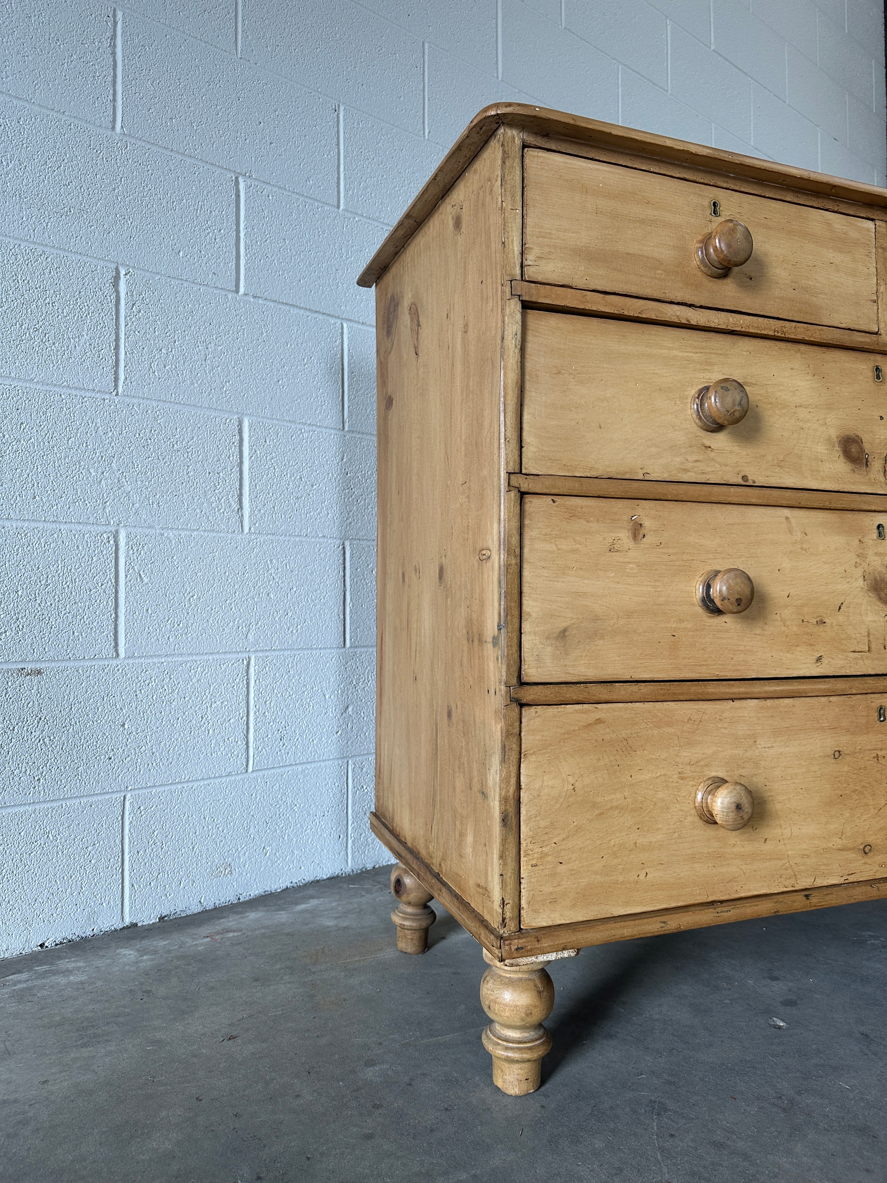 English Pine Chest of Drawers