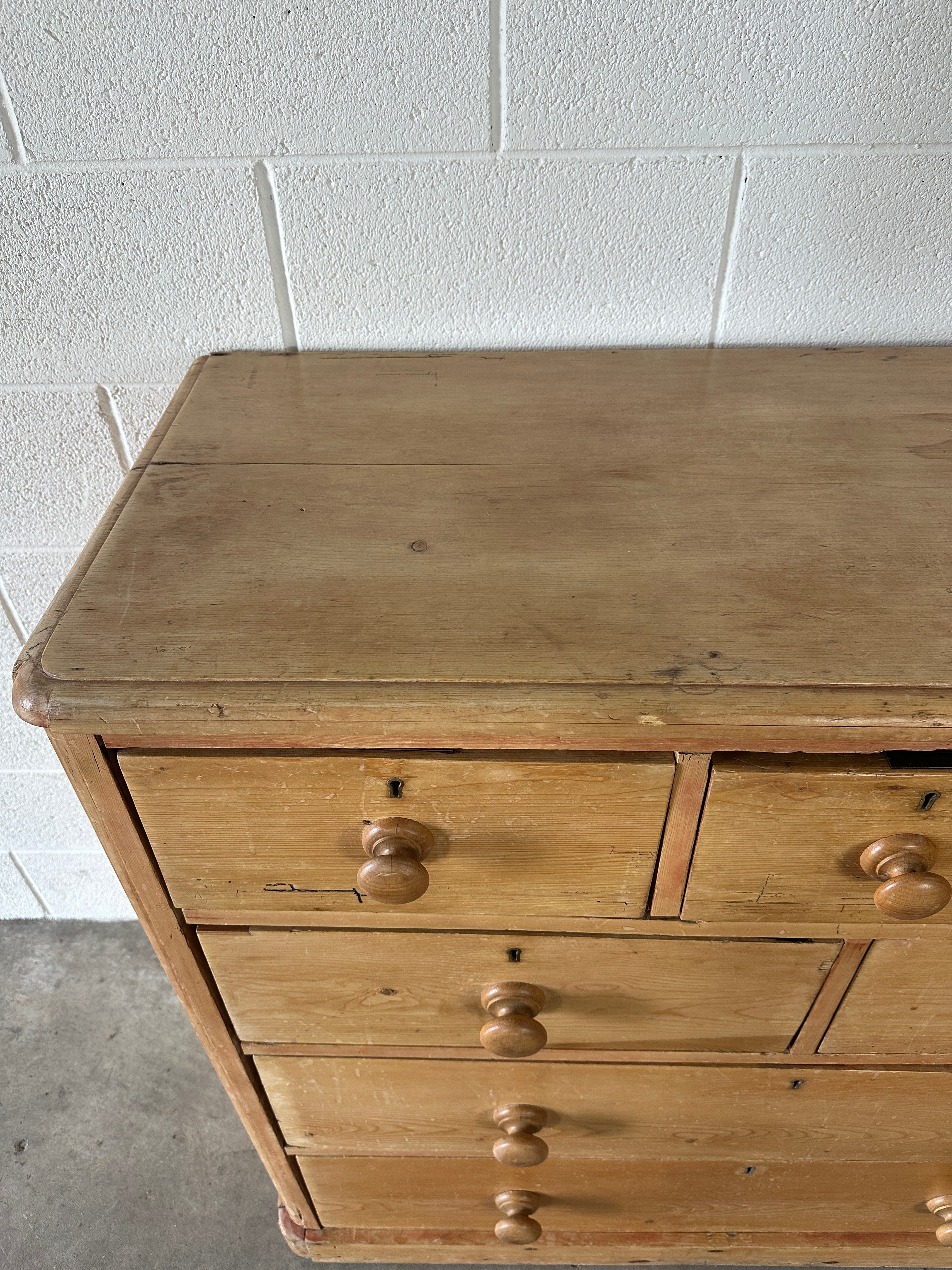 Victorian Pine Drawers with hidden compartment