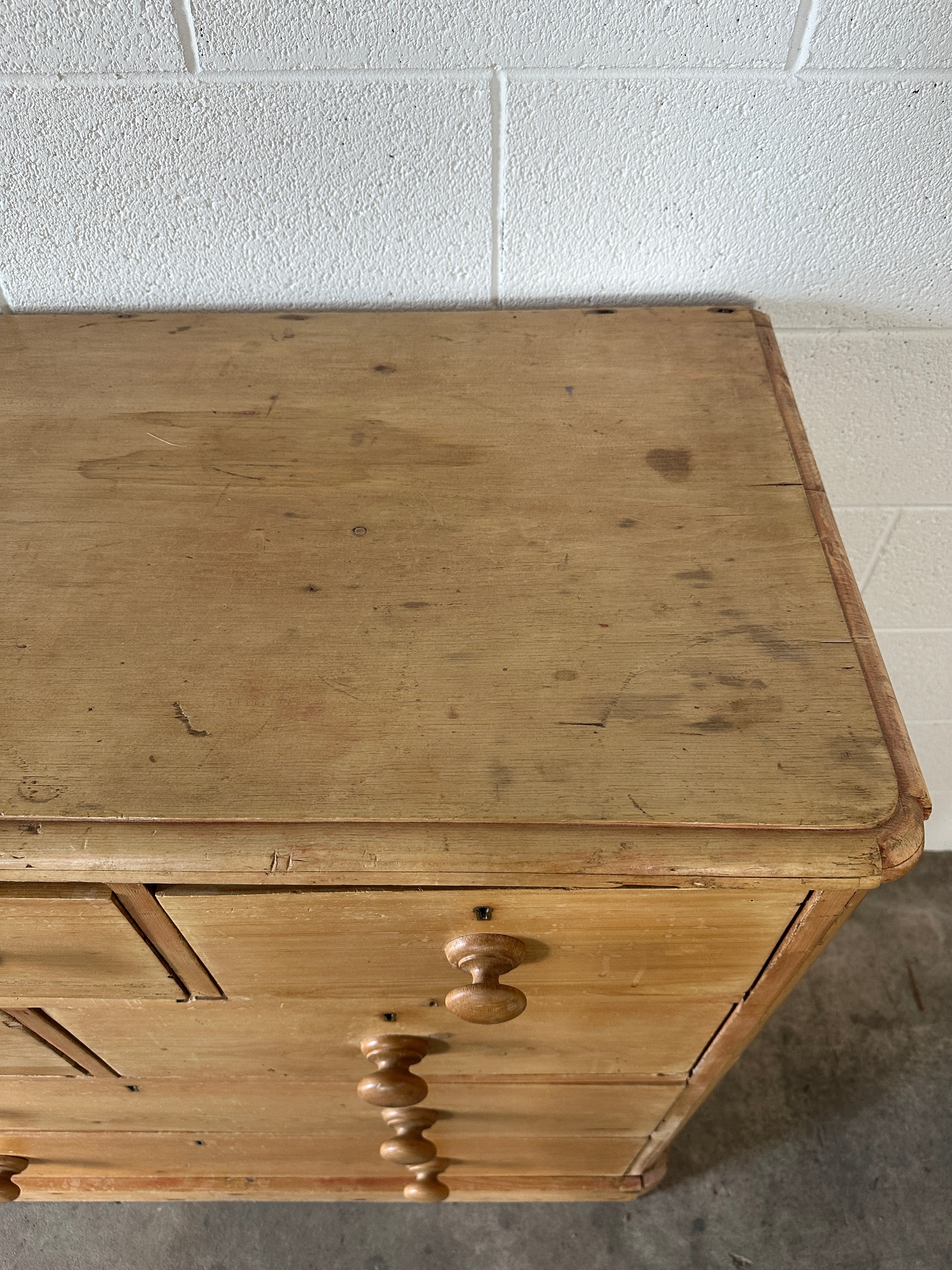 Victorian Pine Drawers with hidden compartment