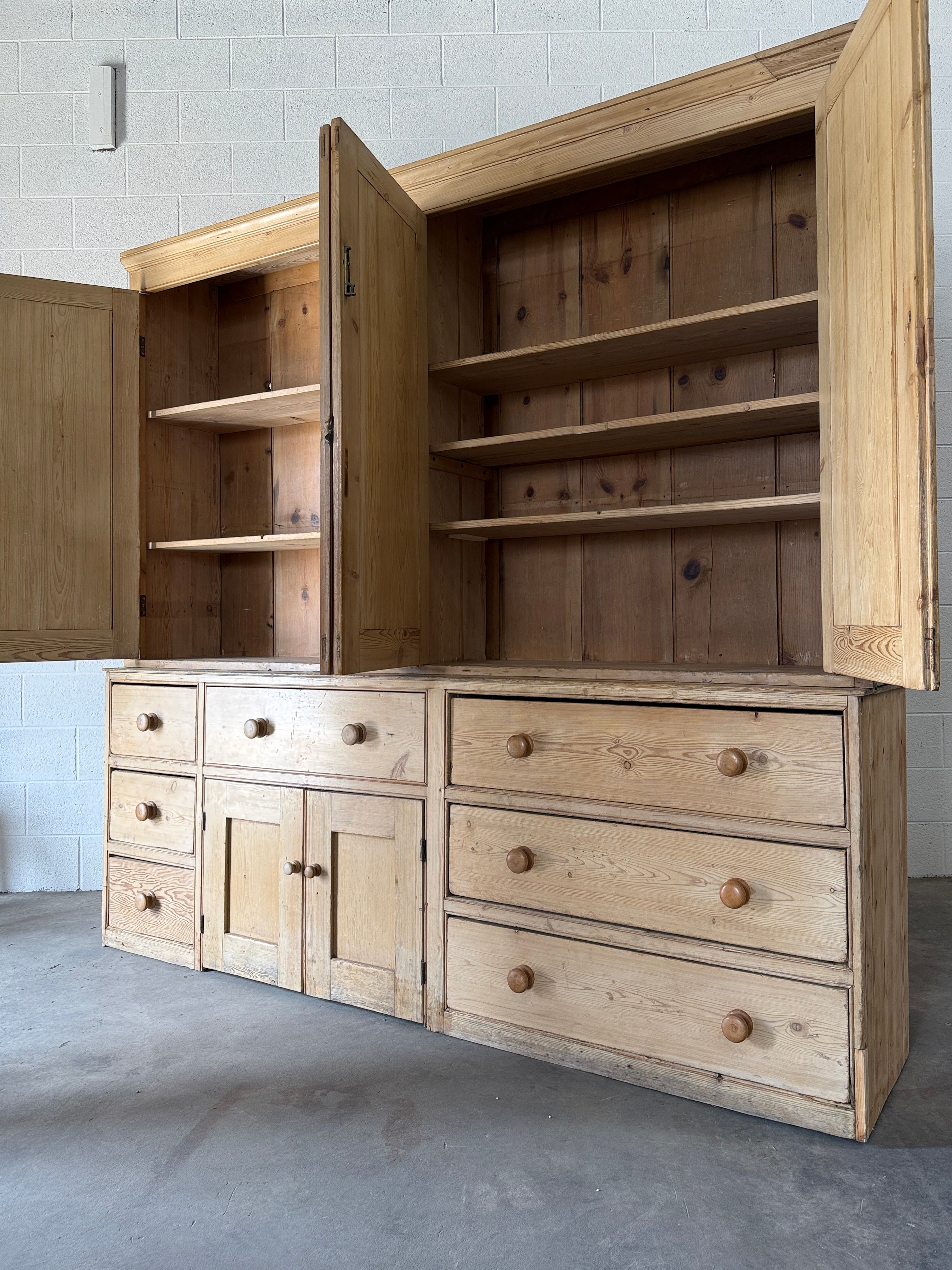Massive Victorian housekeepers cupboard