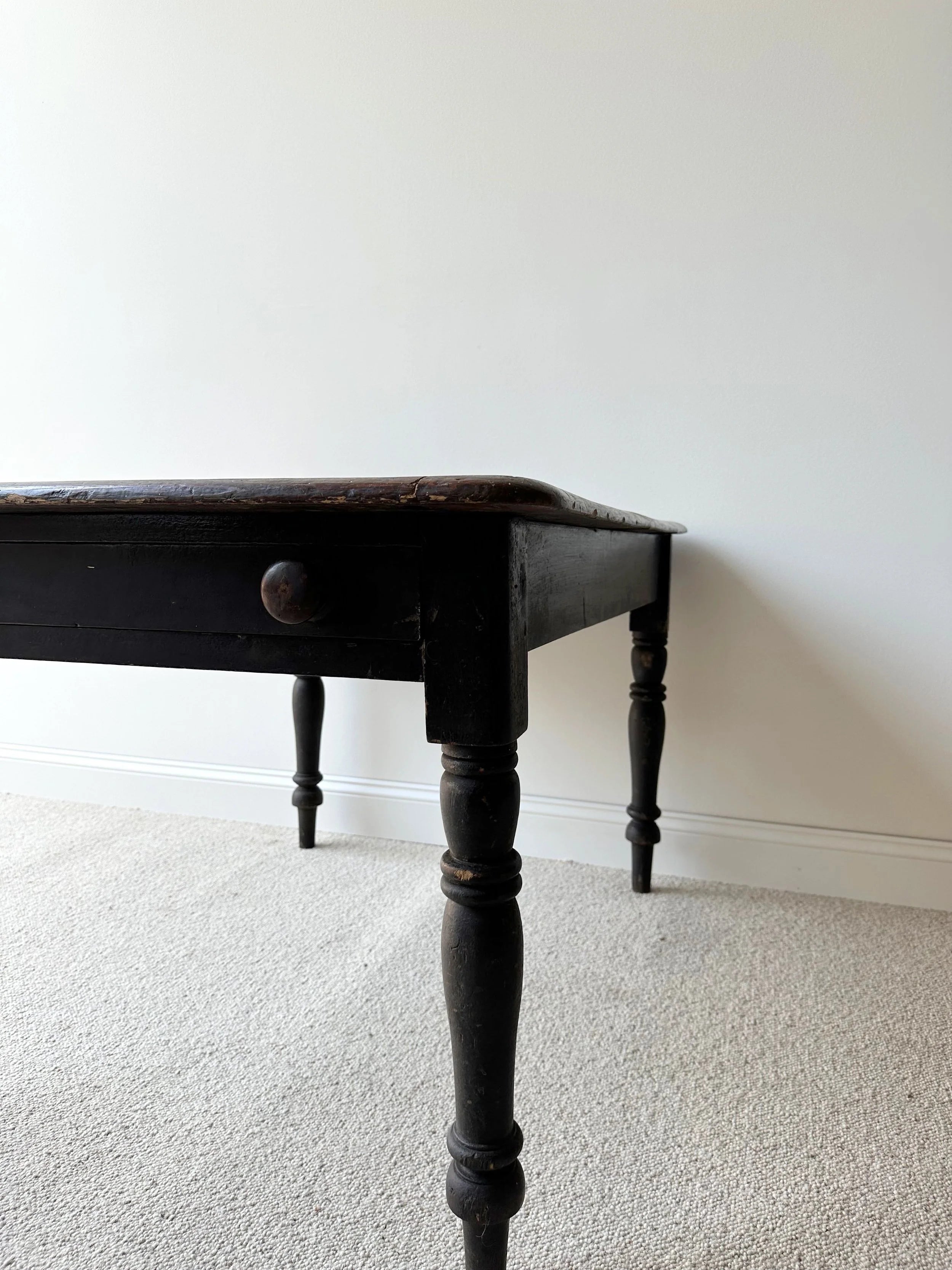 Victorian welsh pine table