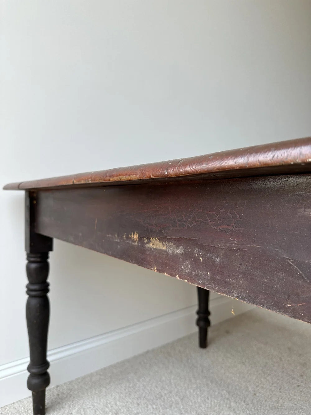 Victorian welsh pine table