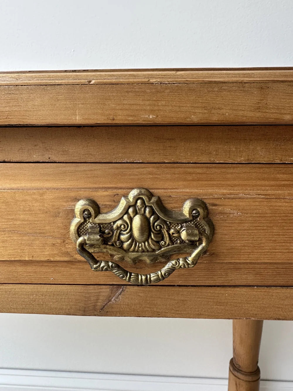 English antique pine table