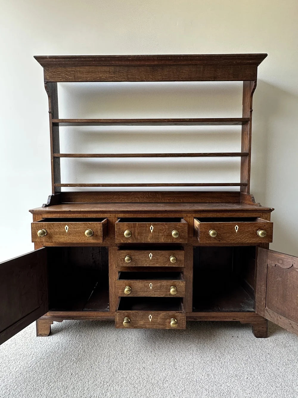 18th century oak Welsh dresser