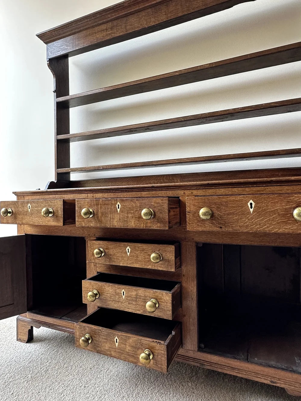 18th century oak Welsh dresser
