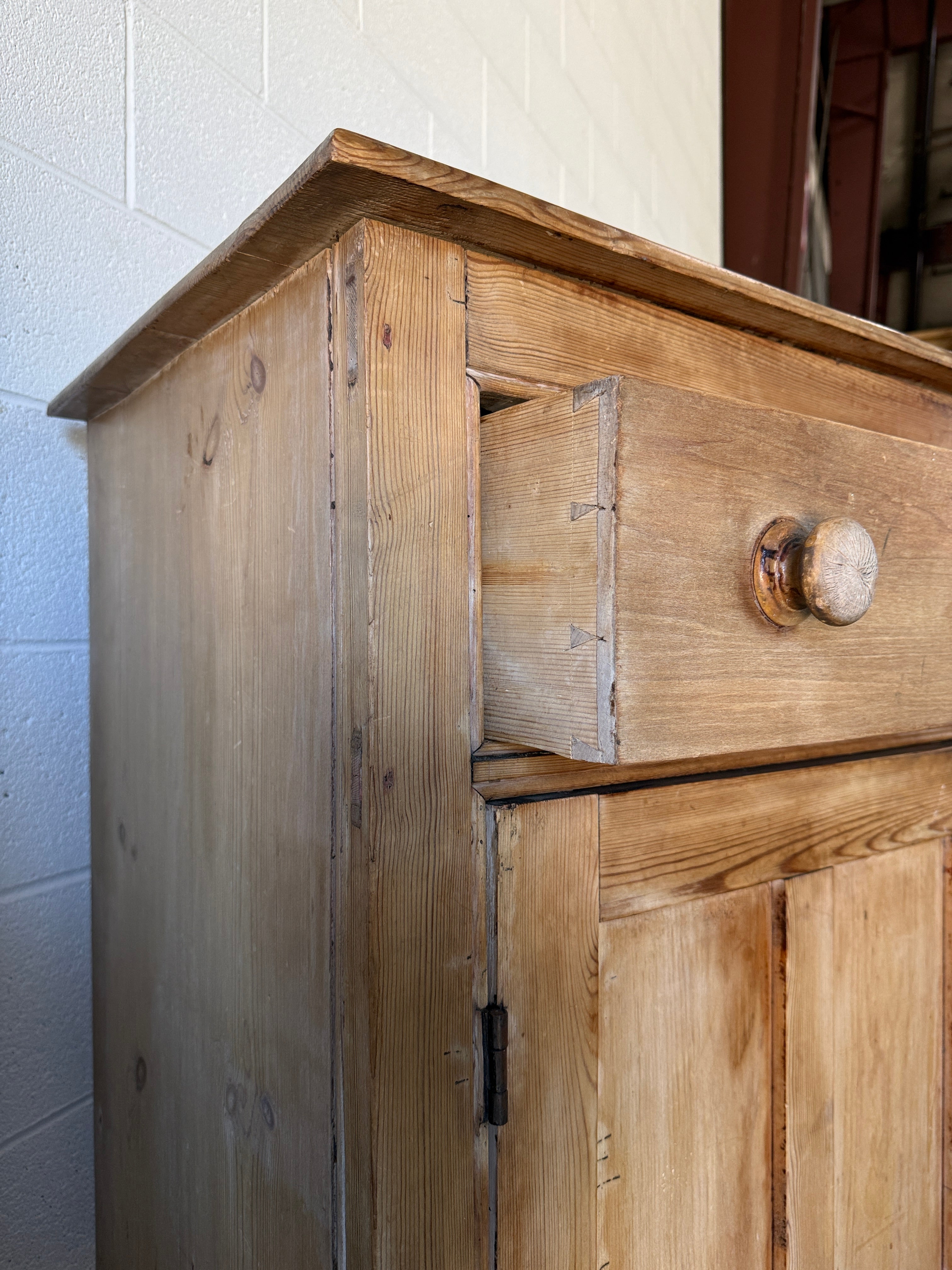 Antique pine sideboard