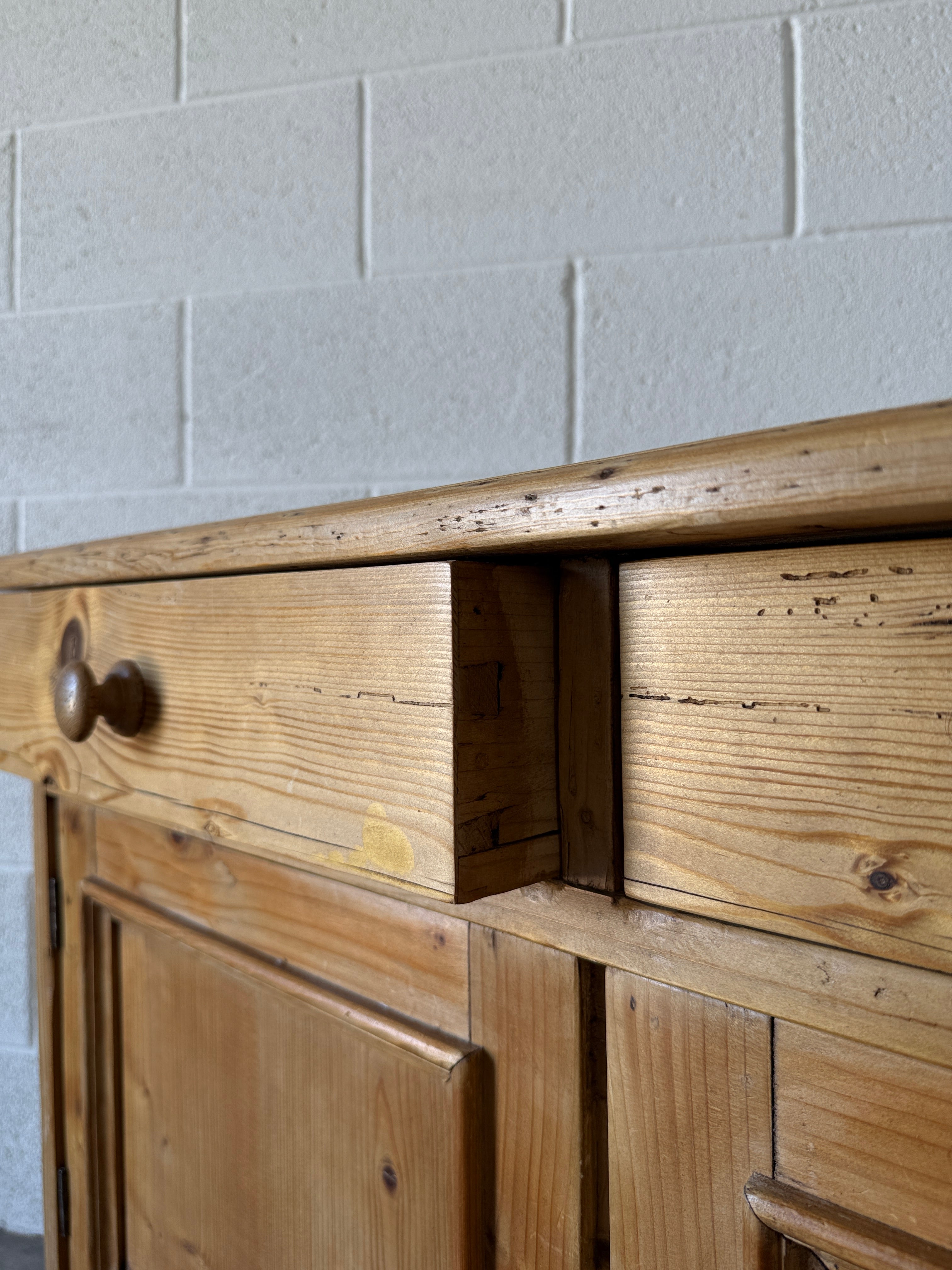 European pine cupboard circa 1940