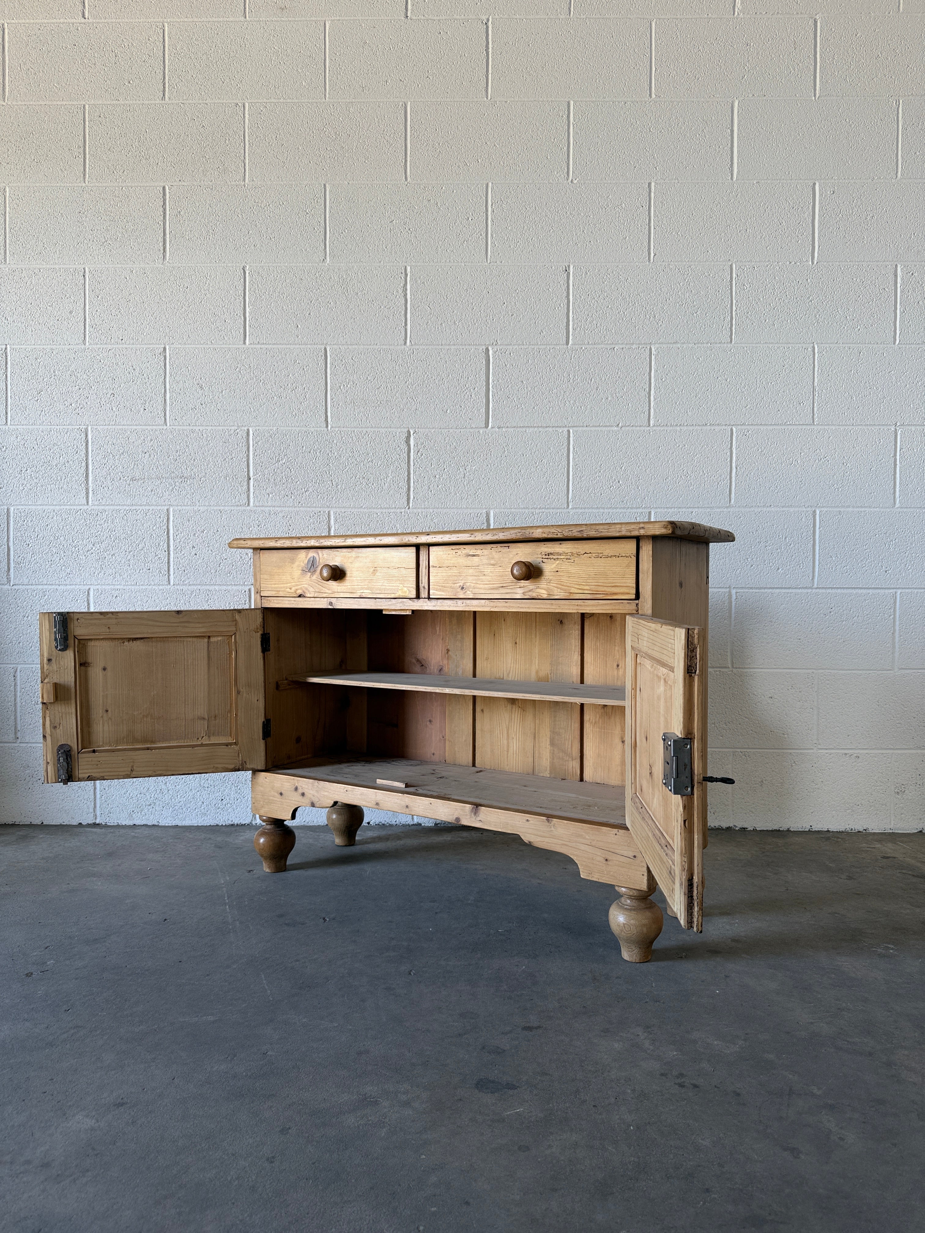 European pine cupboard circa 1940