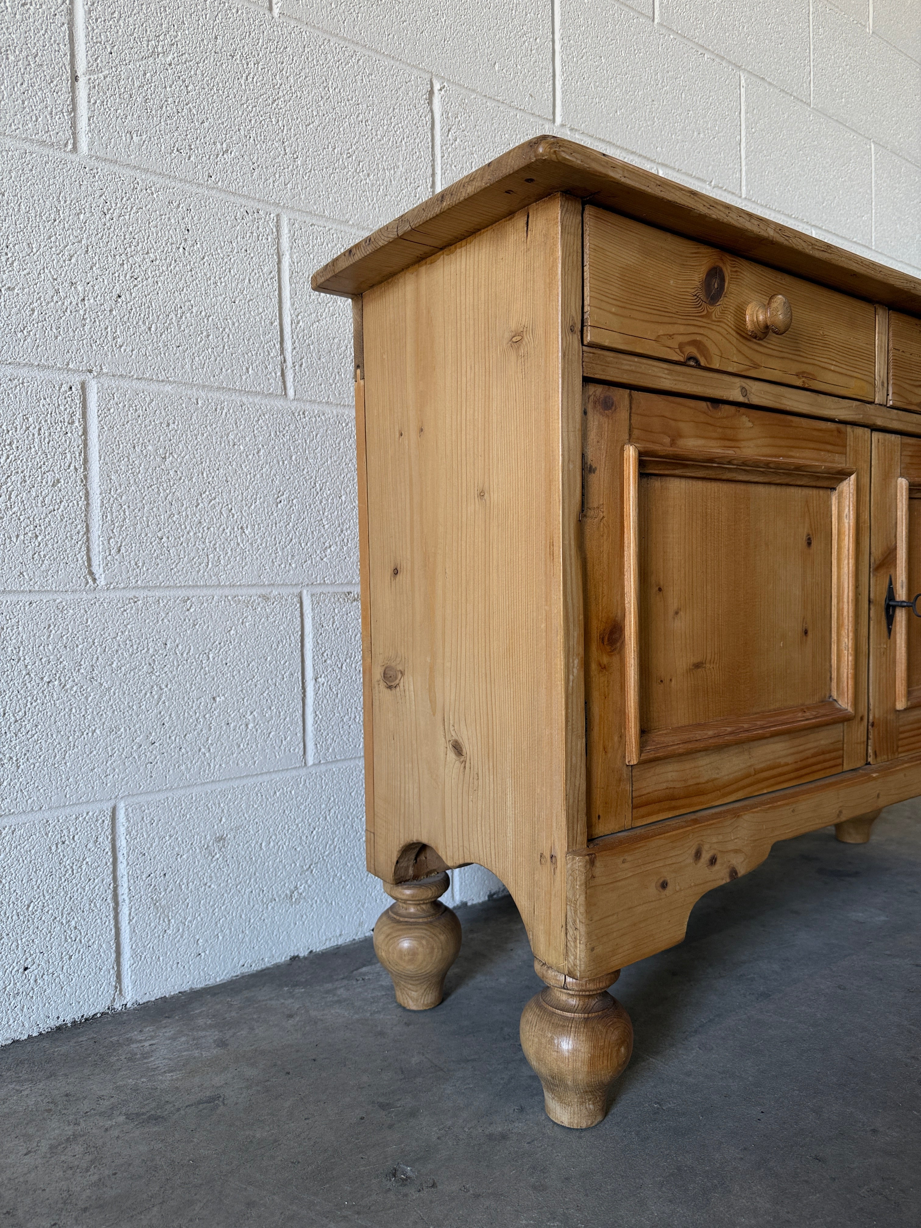 European pine cupboard circa 1940