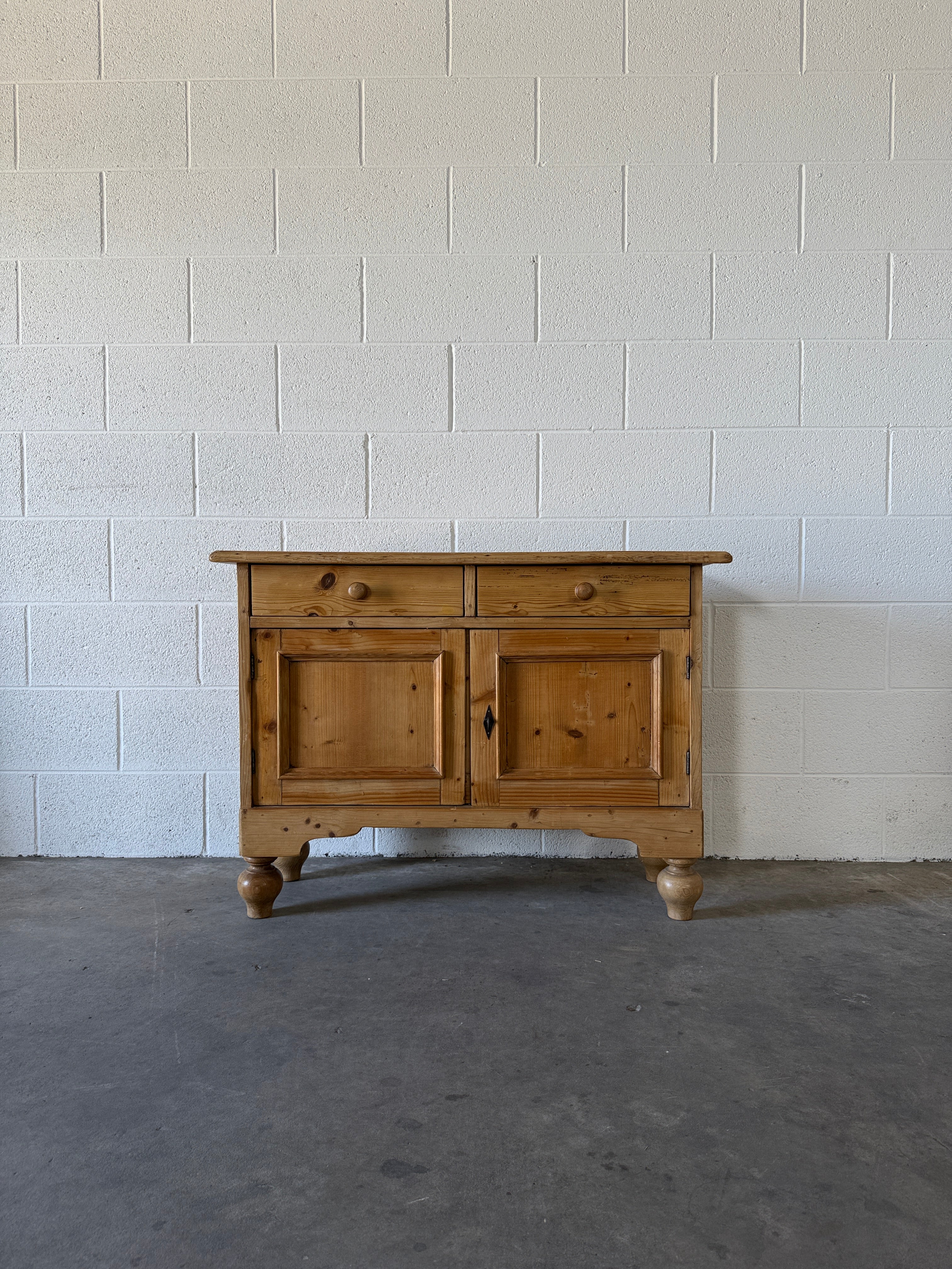 European pine cupboard circa 1940