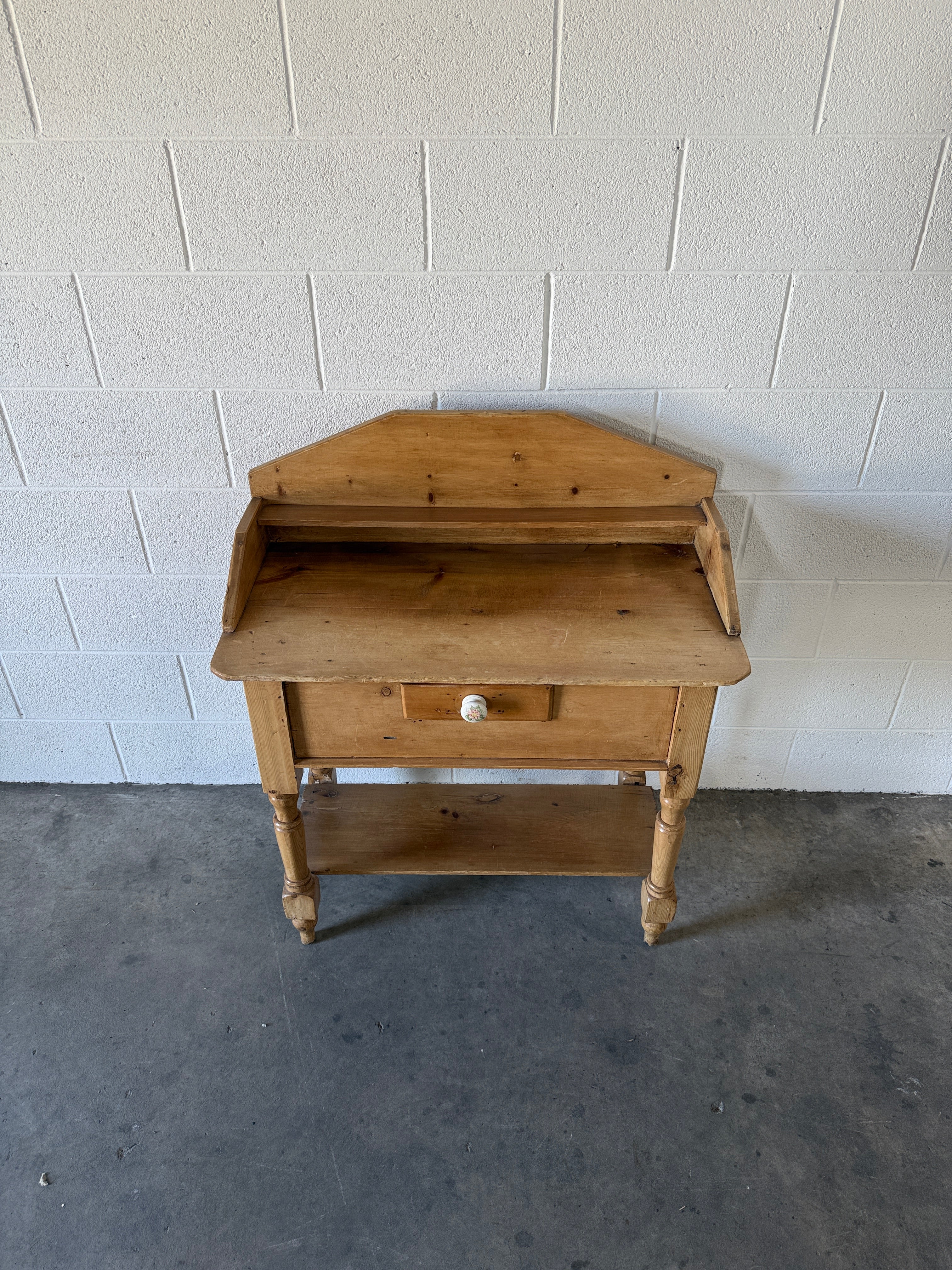Gorgeous Antique Pine Side Table