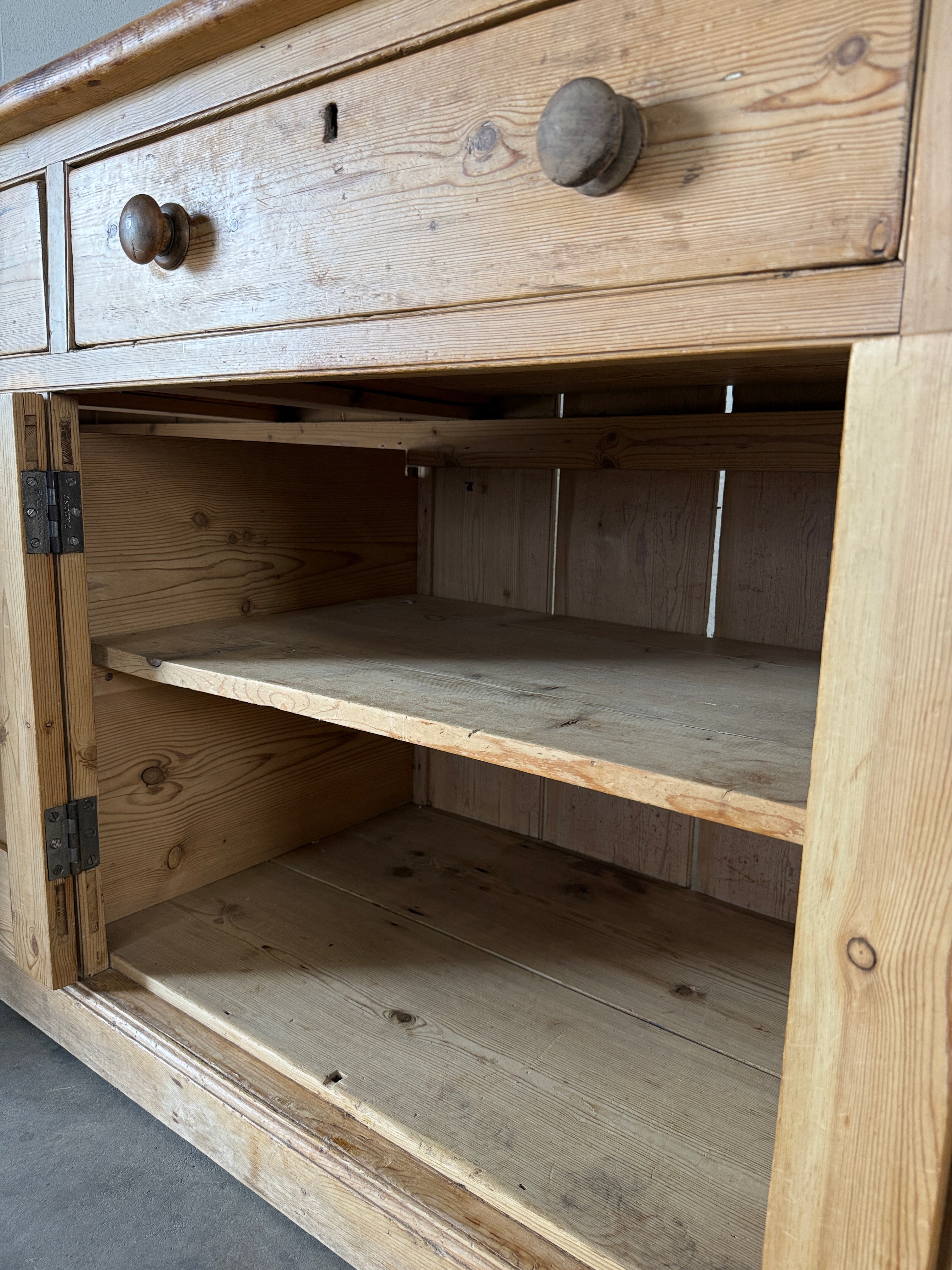 Mellow Antique Pine Sideboard