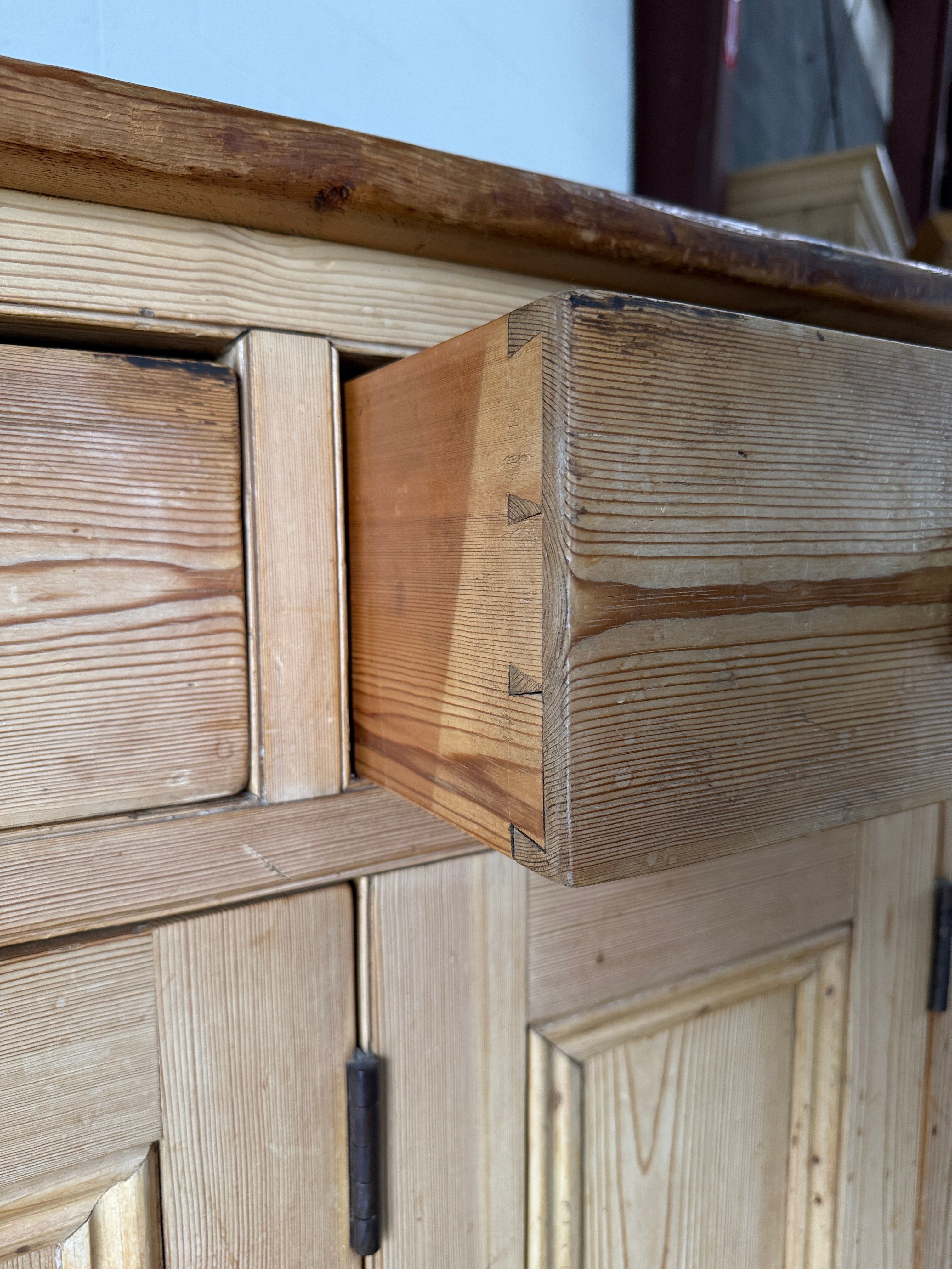 Mellow Antique Pine Sideboard