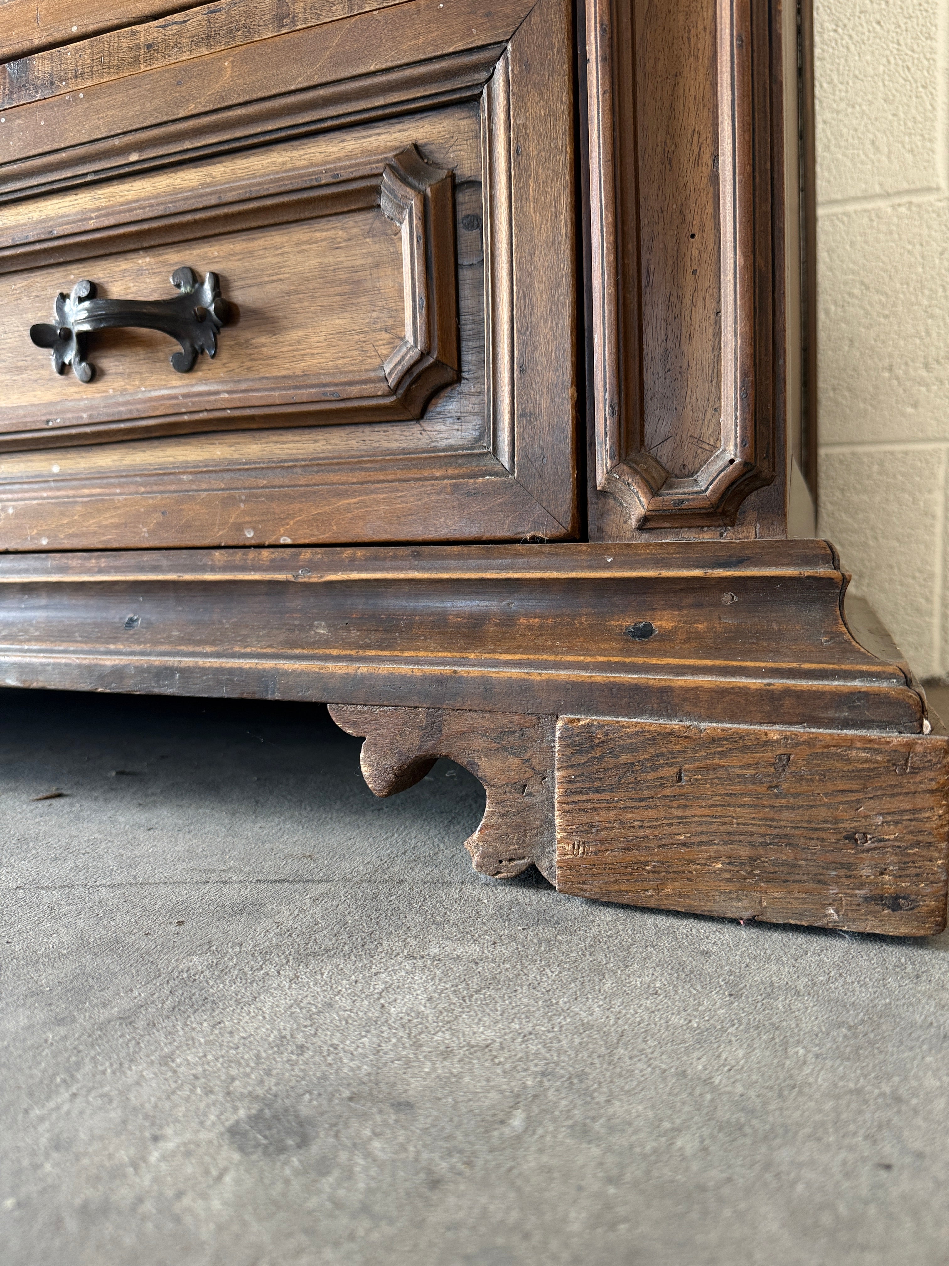 Antique French Walnut Chest of Drawers