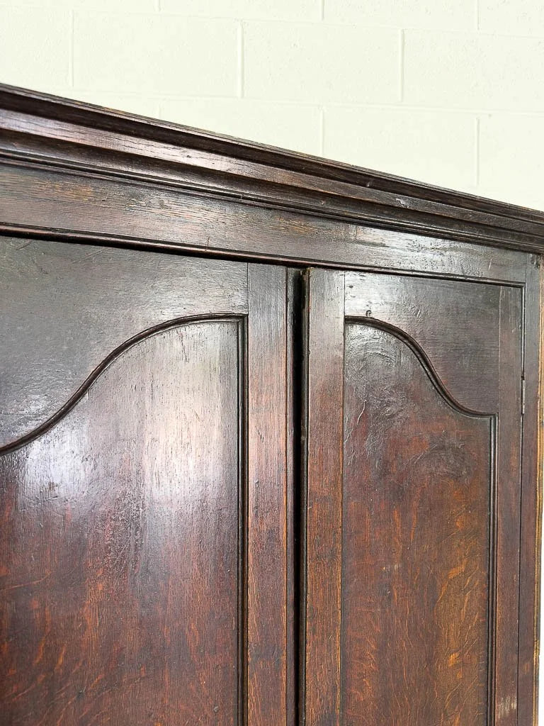 Anitque oak wardrobe on feet