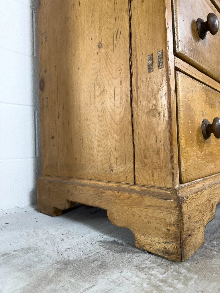 Large English antique housekeepers cupboard