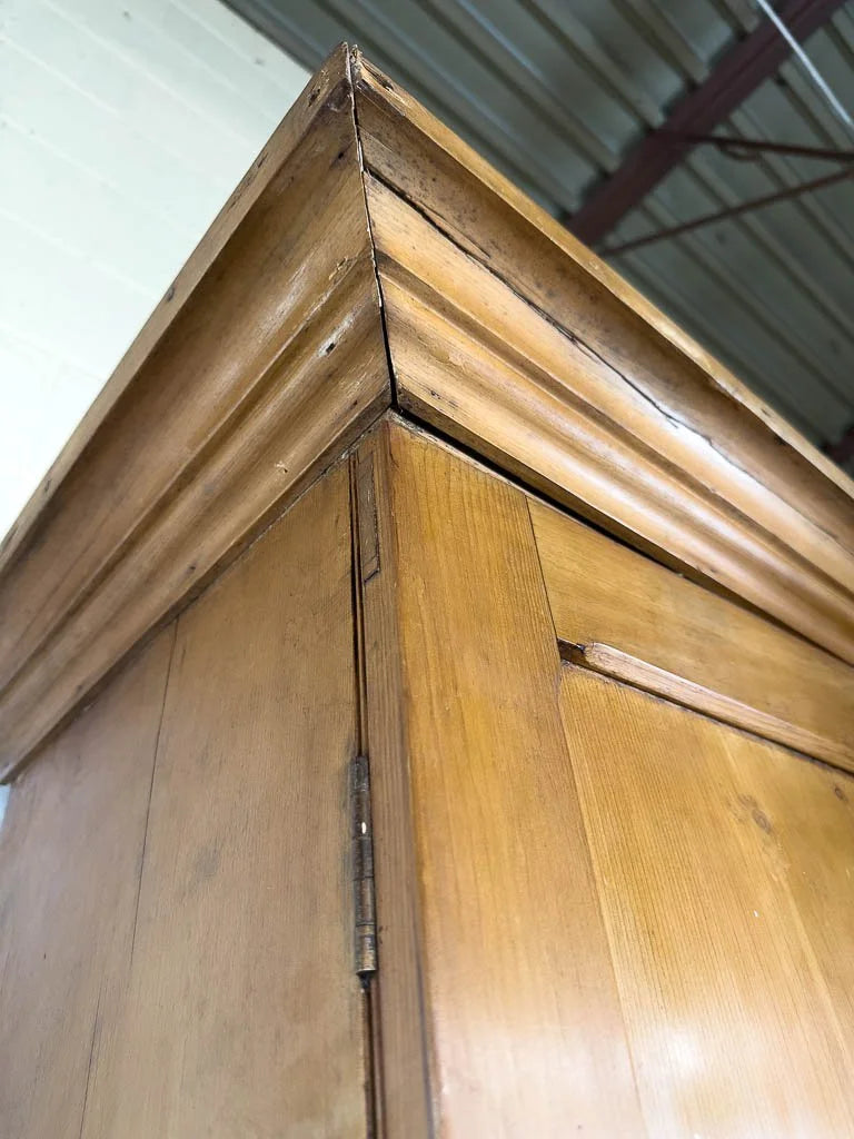 Large English antique housekeepers cupboard