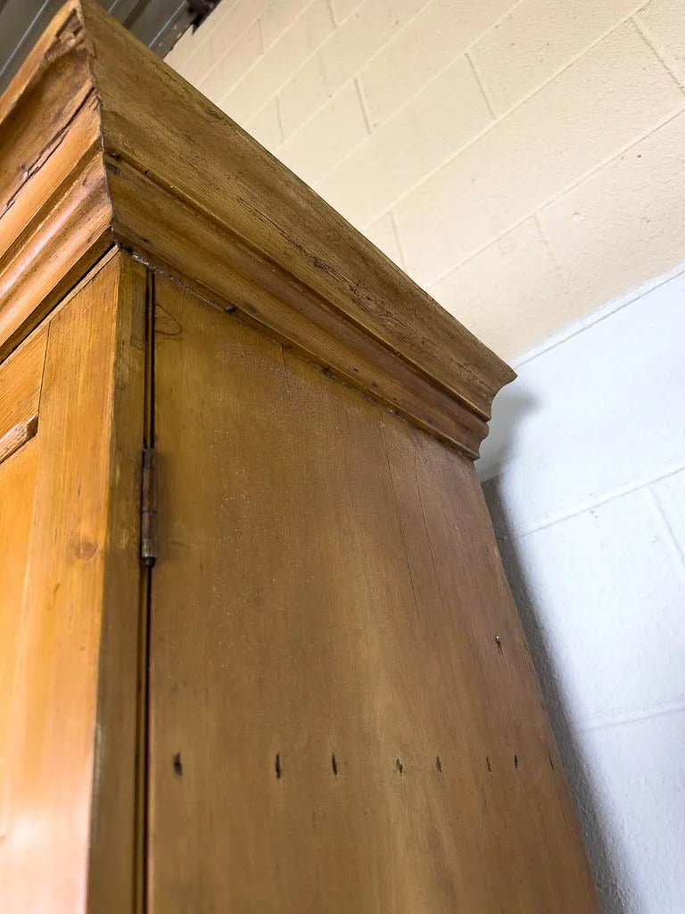 Large English antique housekeepers cupboard