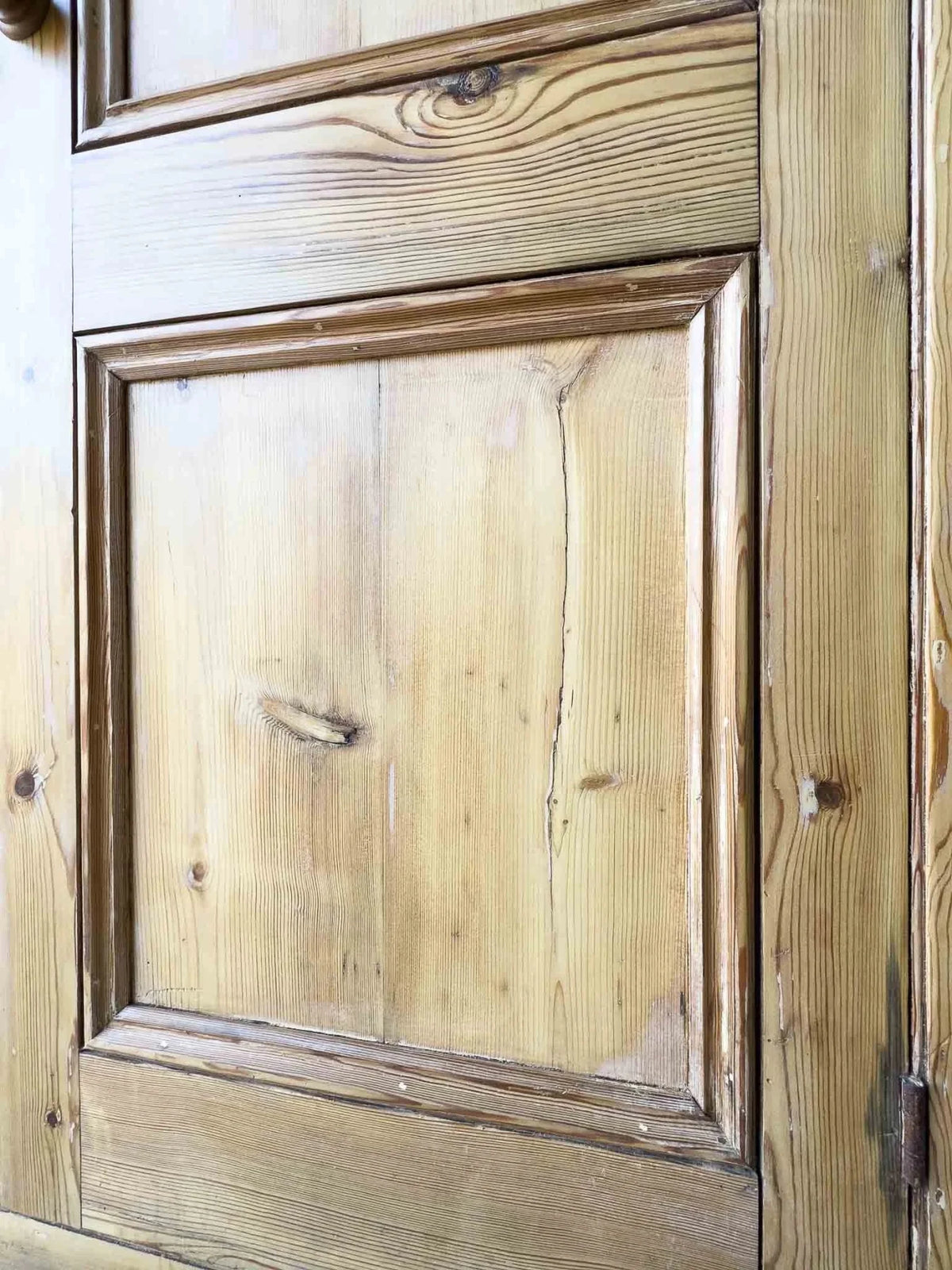 A large antique pine cupboard - House on Horizon