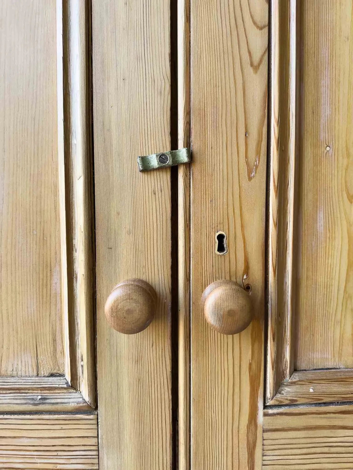 A large antique pine cupboard - House on Horizon