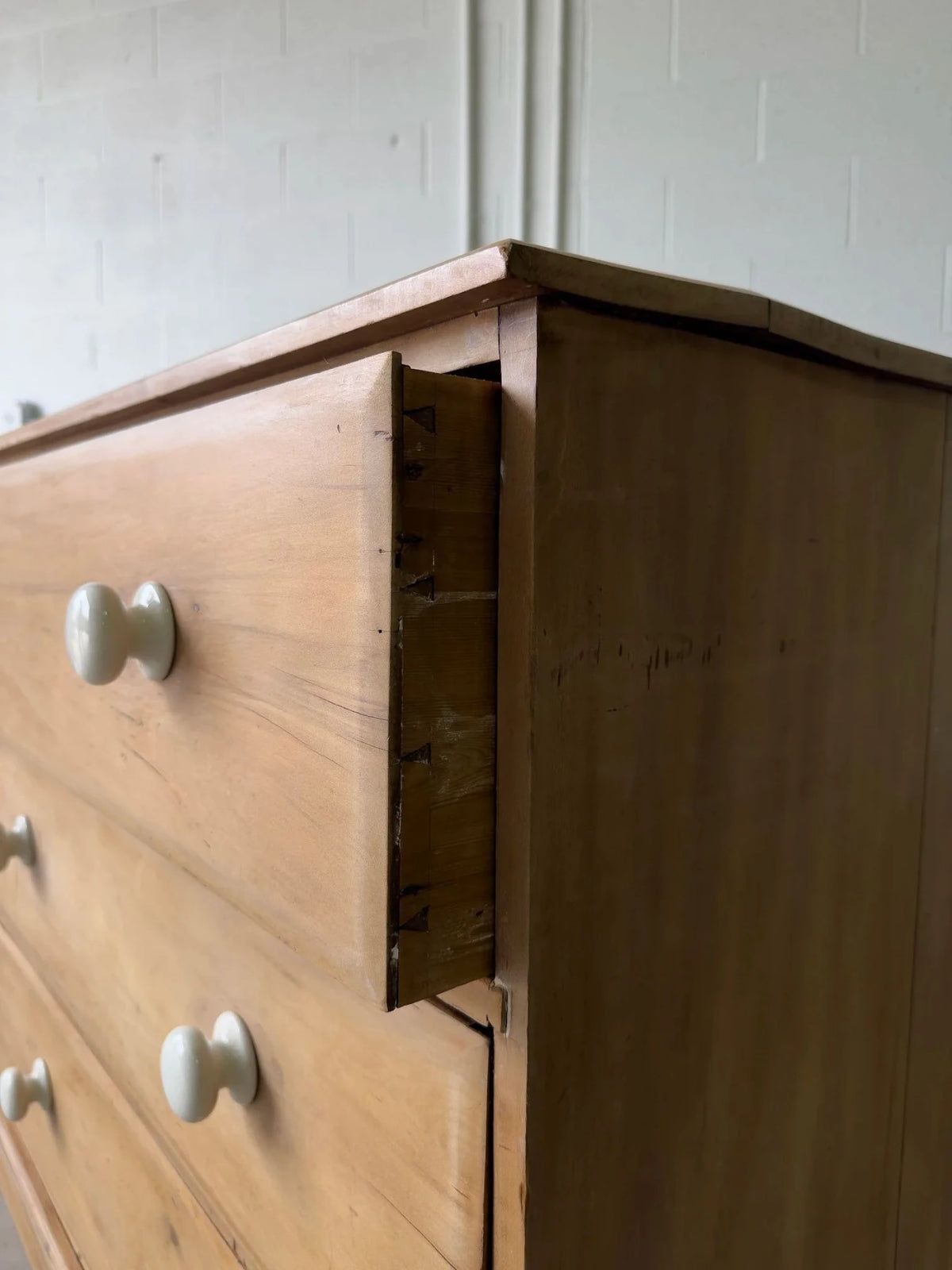 Antique English Drawer - House on Horizon