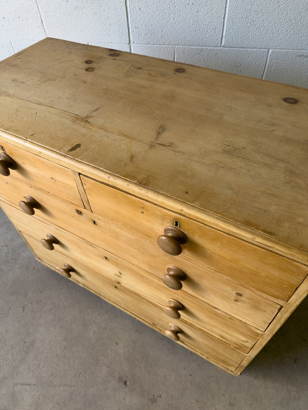 Antique English pine countryhouse dresser - House on Horizon