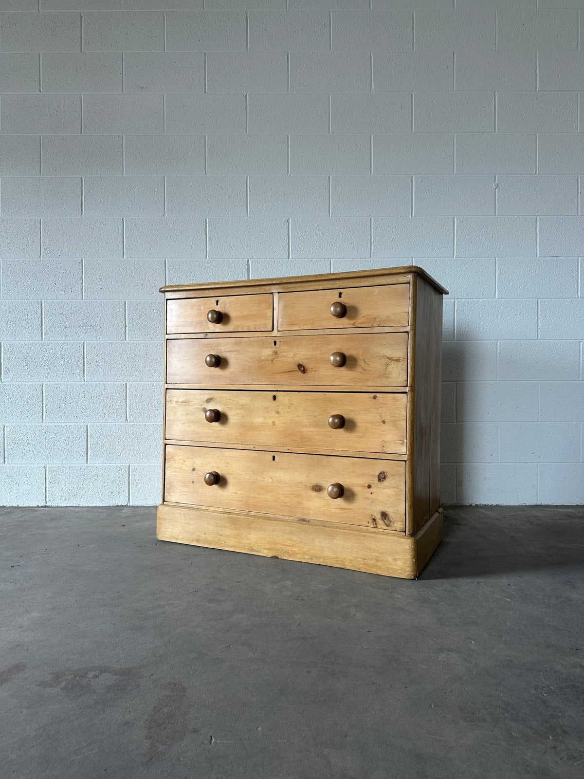 Antique English Pine Drawers - House on Horizon