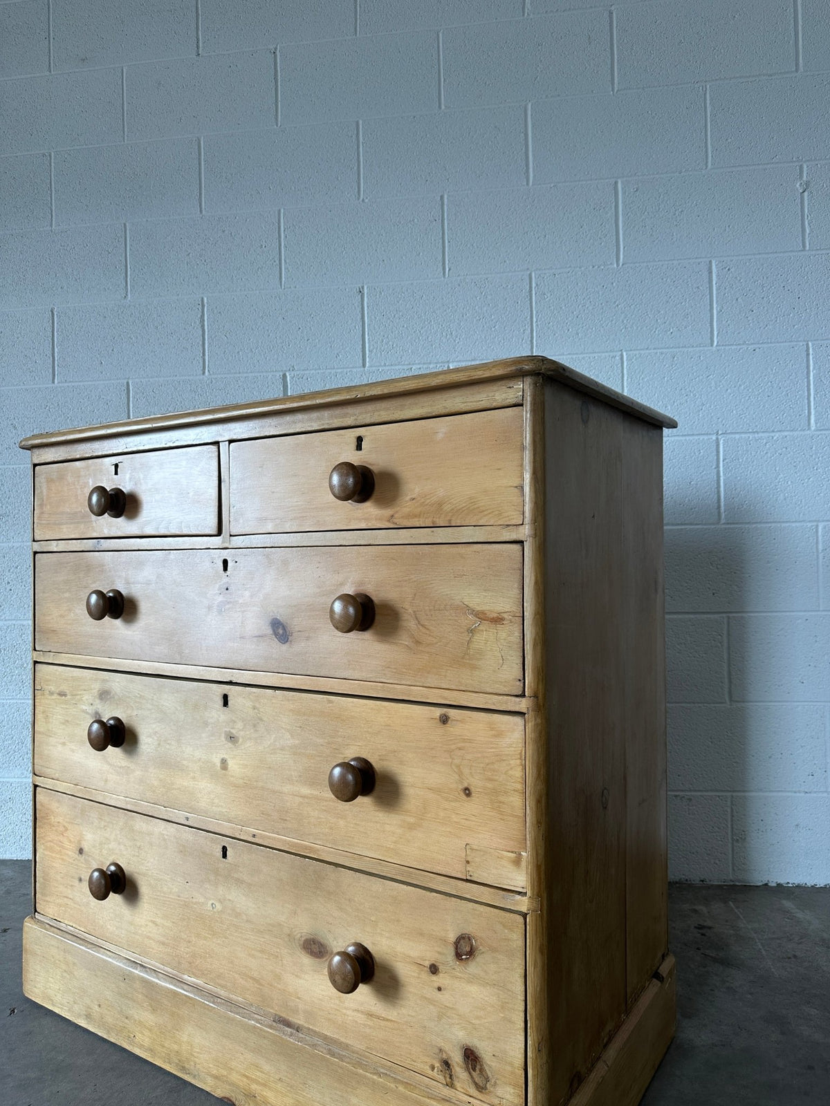 Antique English Pine Drawers - House on Horizon