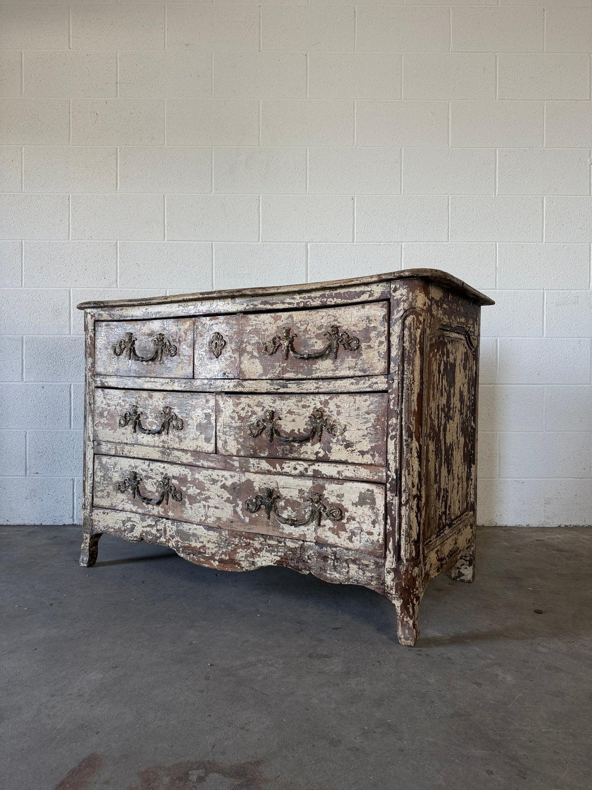 Antique French chippy drawers - House on Horizon