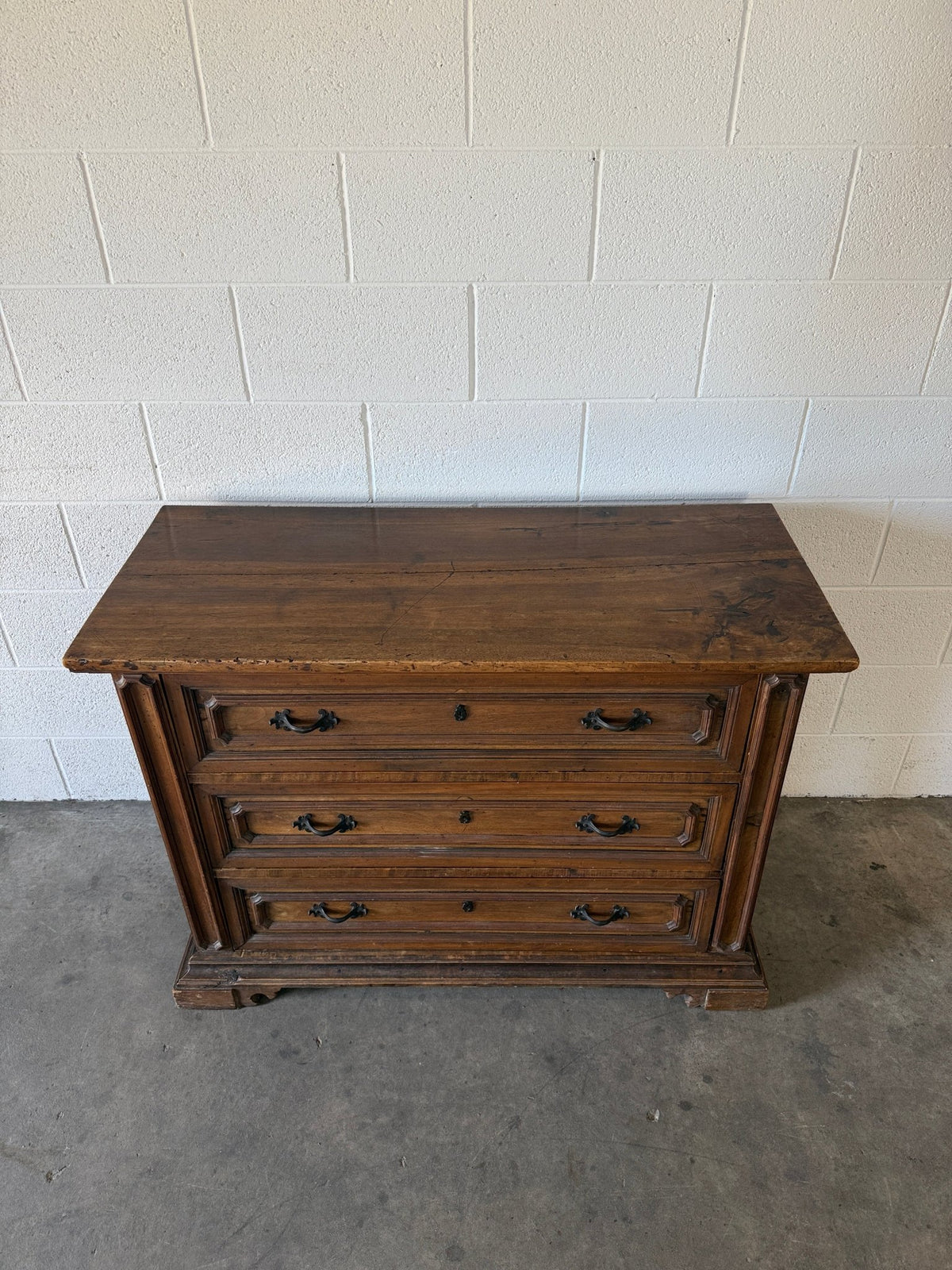 Antique French Walnut Chest of Drawers - House on Horizon