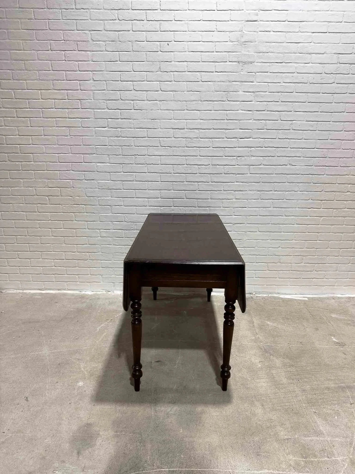 Antique mahogany drop leaf table - House on Horizon