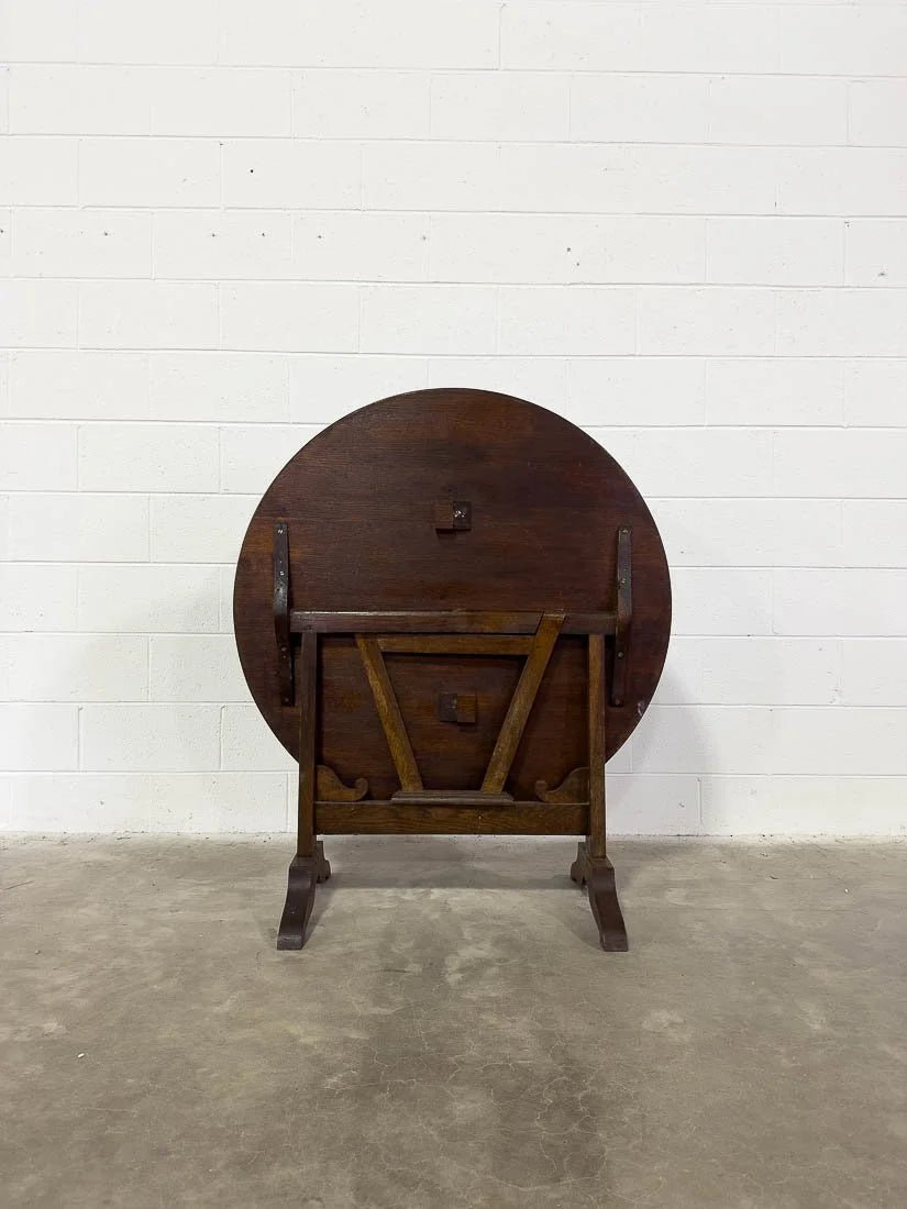 Antique oak orchard table - House on Horizon