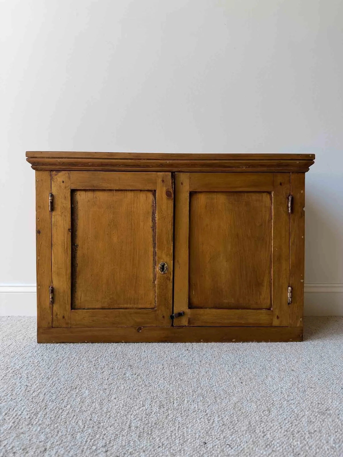 Antique pine cabinet - House on Horizon