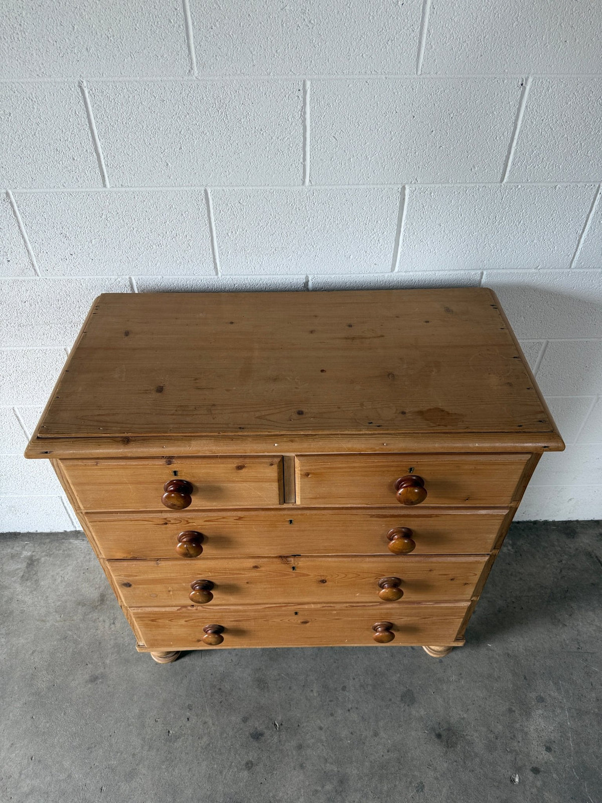 Antique Pine Chest of Drawers - House on Horizon