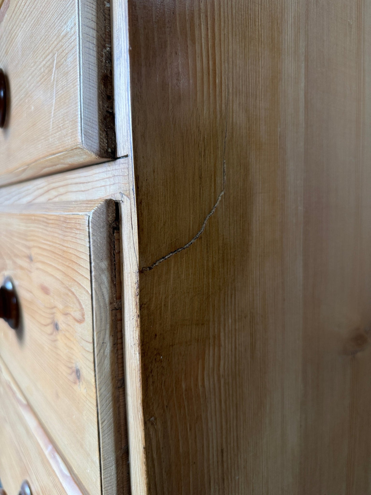 Antique Pine Chest of Drawers - House on Horizon