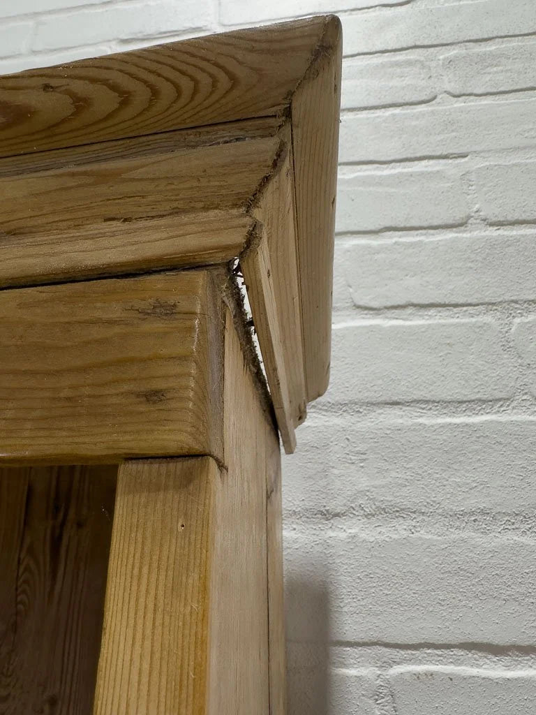 Antique pine kitchen dresser with sliding doors - House on Horizon