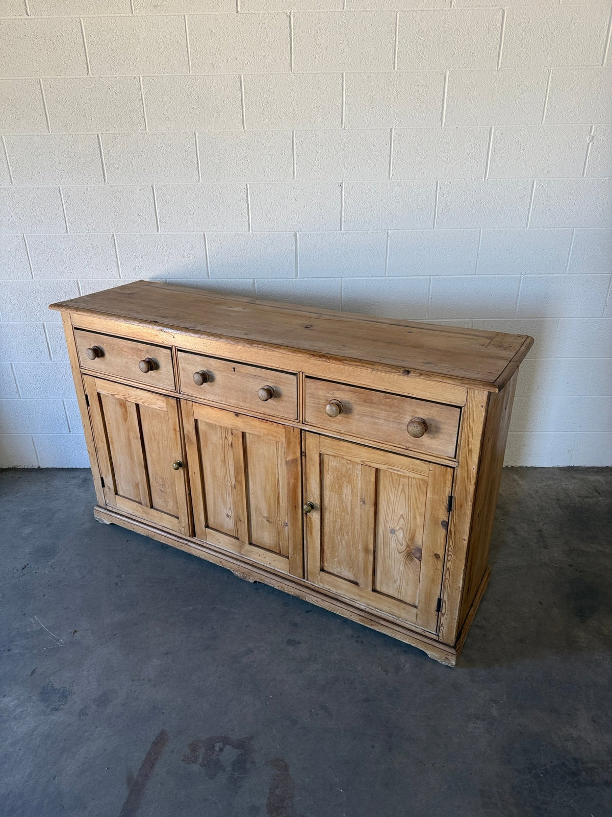 Antique pine sideboard - House on Horizon